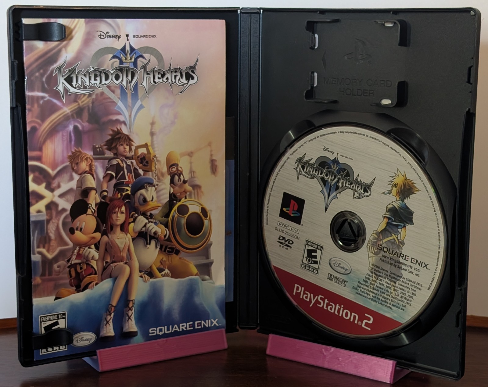 PS2 Kindom Hearts collecion with Collectibles