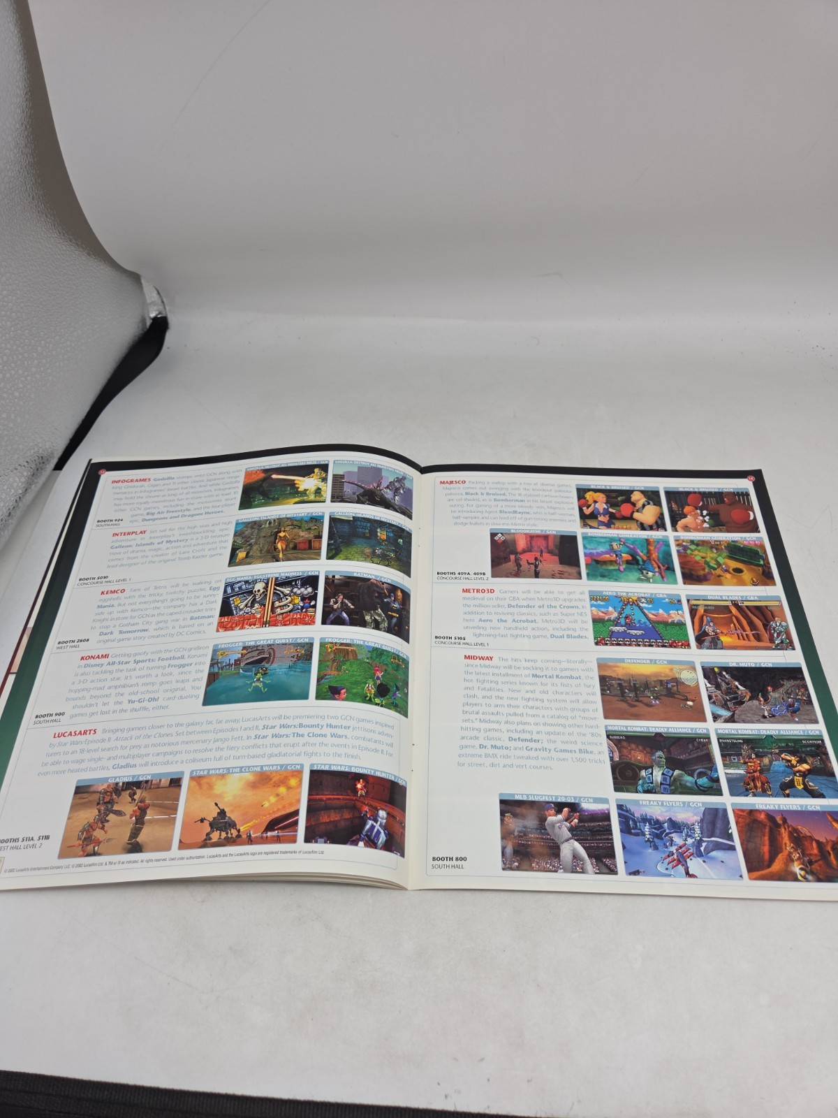 Nintendo Power E3 2002 Promotional Catalog Mario Sunshine Zelda Metroid Star Fox
