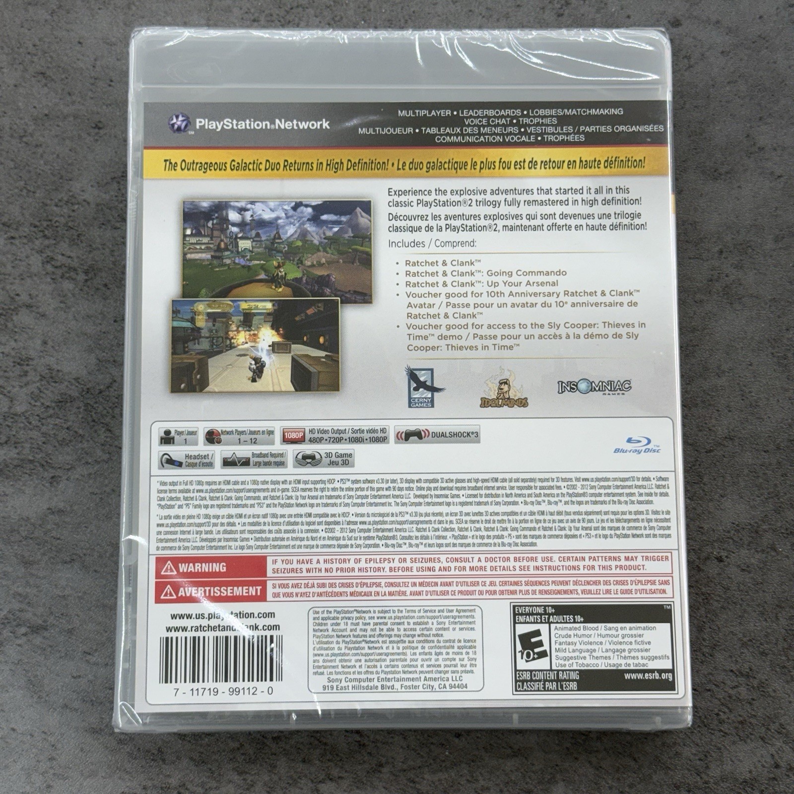 Ratchet & Clank Collection (Sony PlayStation 3 PS3) New sealed