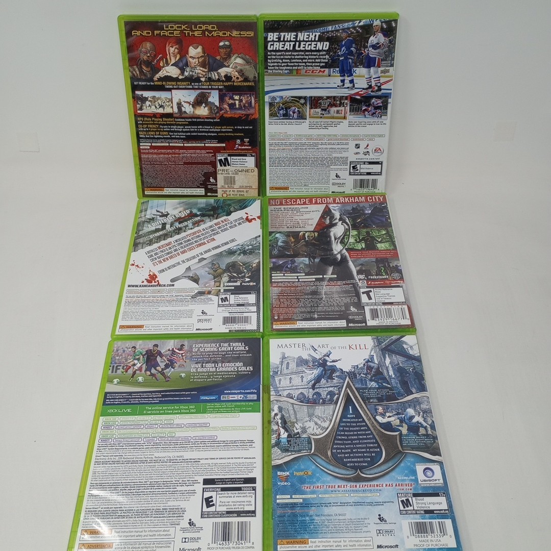 Lot Of 22 Xbox 360 Games With Cases (Many Have Manuals) UNTESTED See Pics!