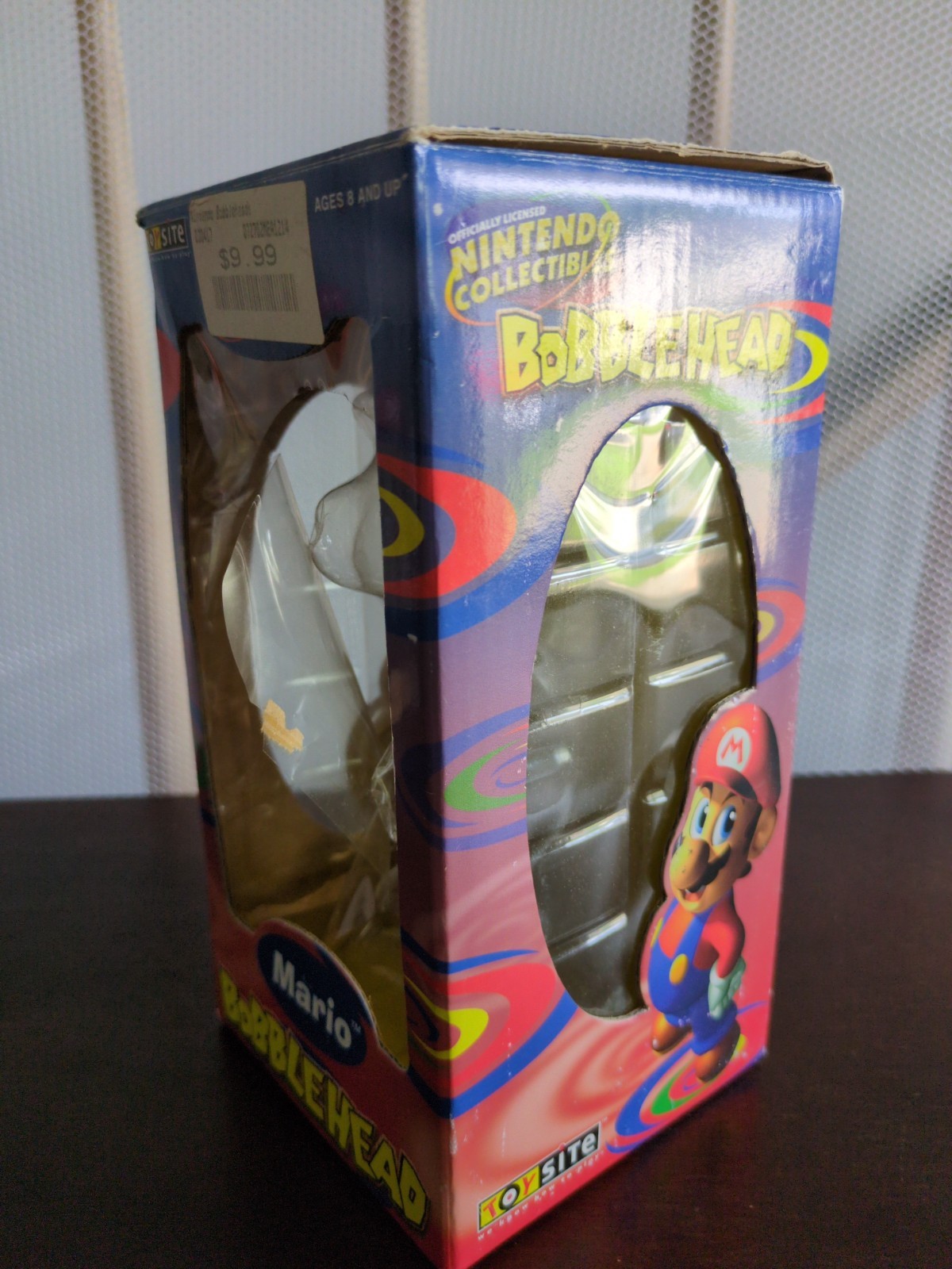 Mario Bobblehead Nintendo 2002 Limited Collectible BD&A w/Box – Great Condition!