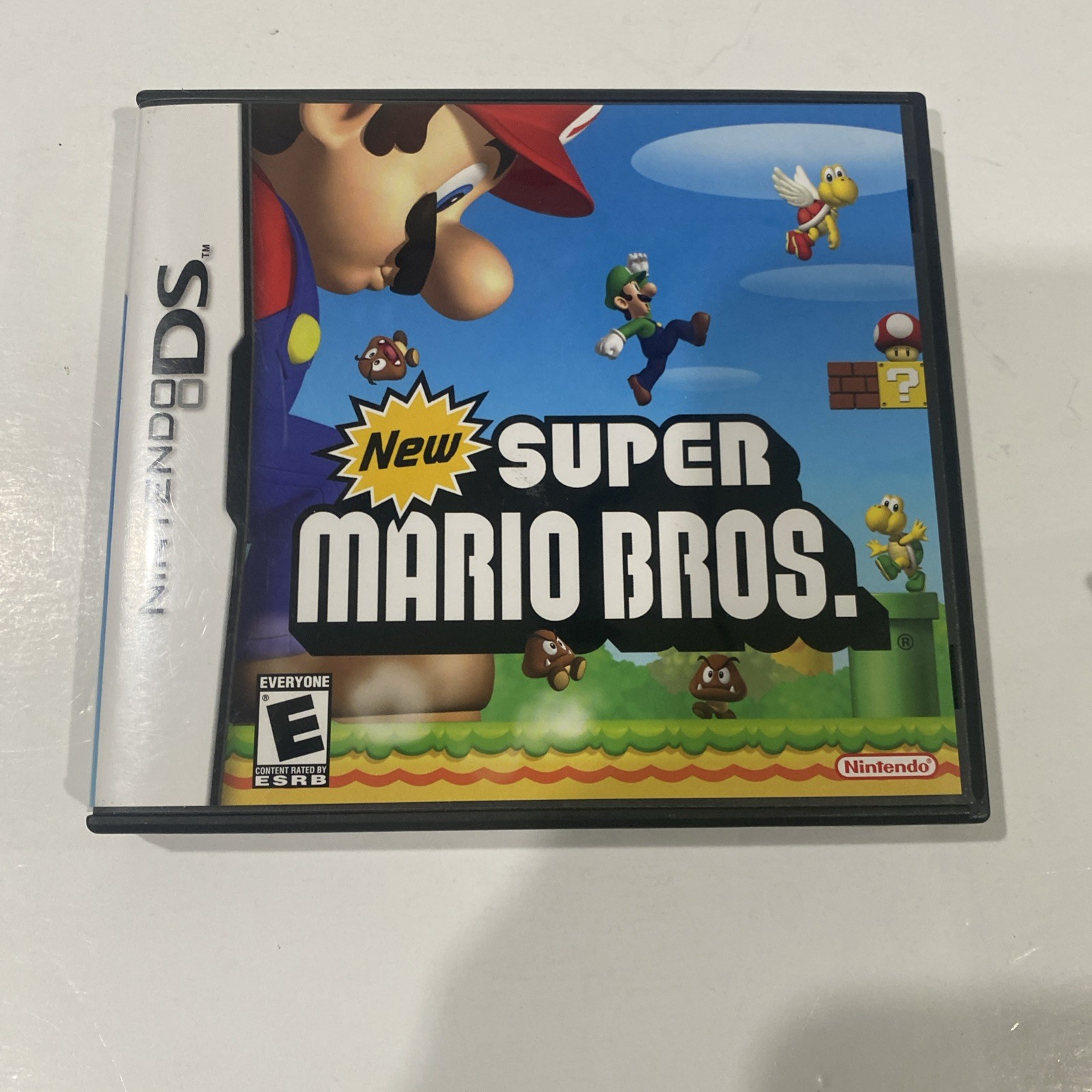New Super Mario Bros. Nintendo DS (Replacement Case & Manual + Inserts)