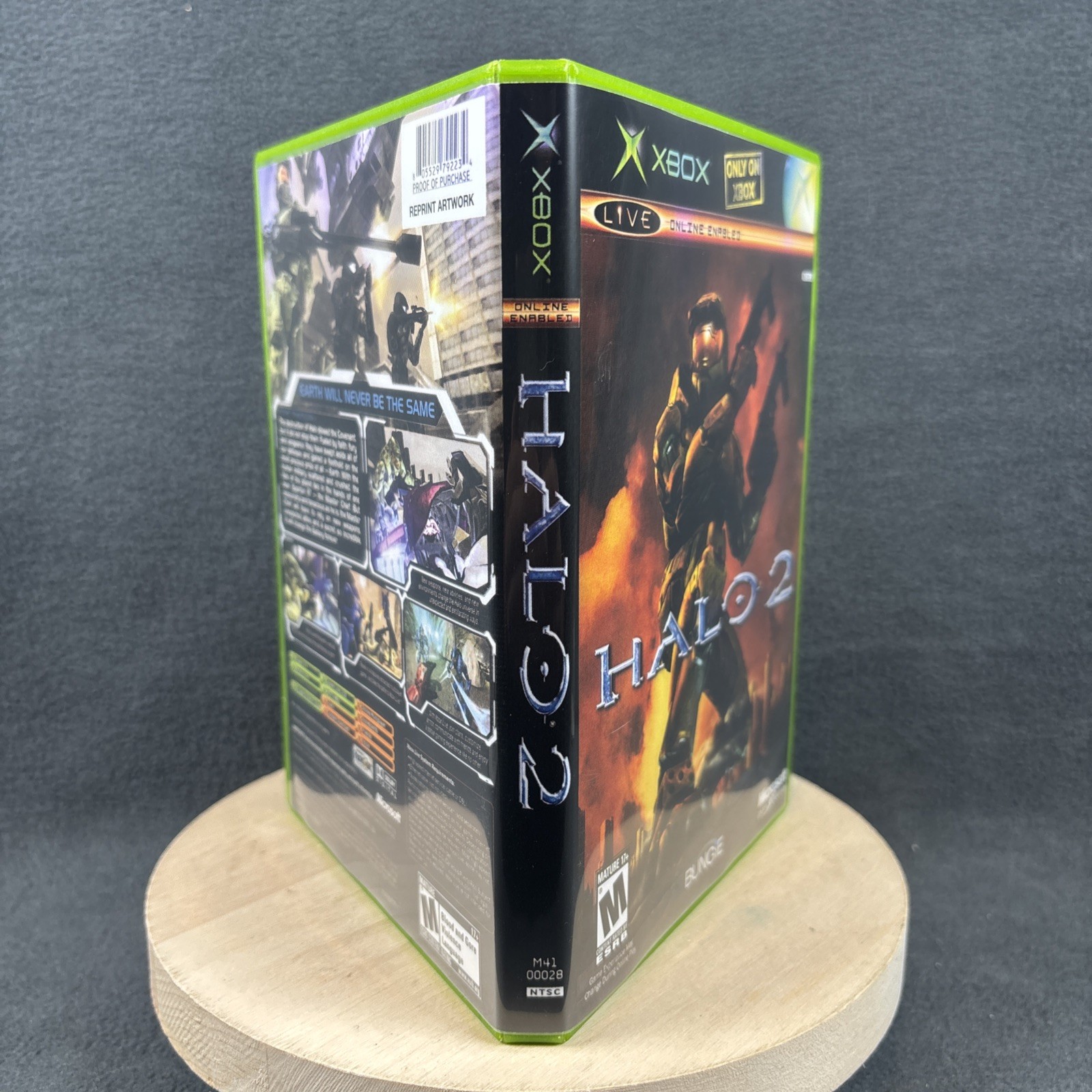 XBOX – Halo 2 – Complete, Reprint Artwork – Refurbished, Excellent