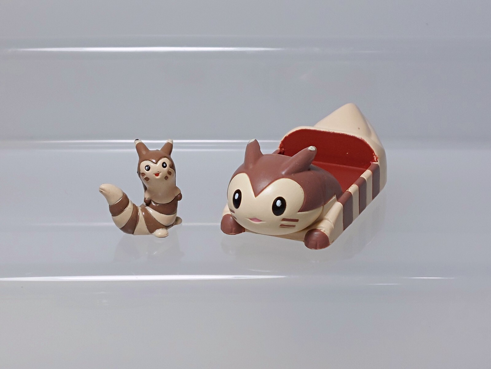 Furret Roller Coaster Pokemon Figure Tomy Monster Collection & Mate 0.8-0.85in