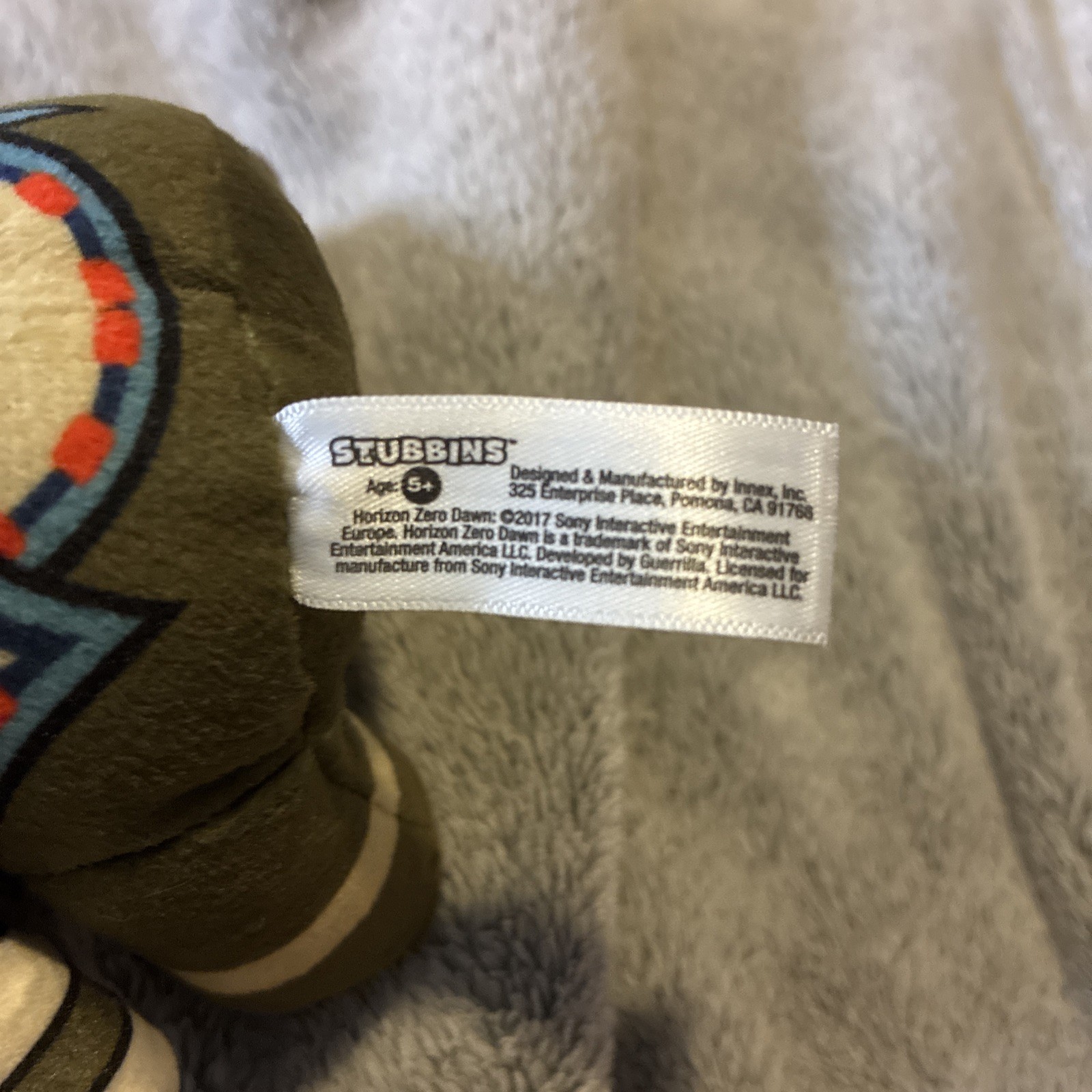 Horizon Zero Dawn Aloy Stubbin Plush Toy 2012 PlayStation Game