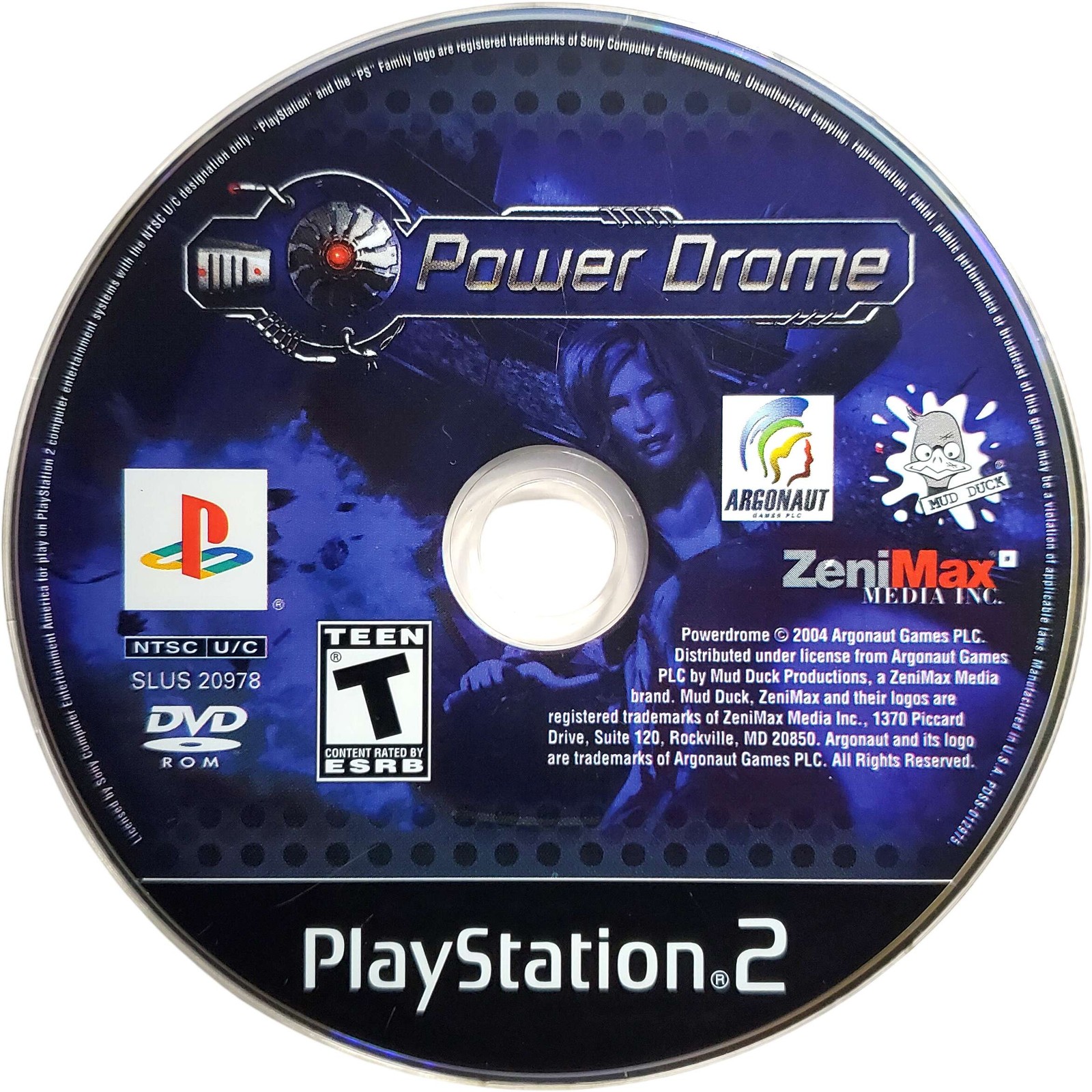 Scratch-Free – Power Drome – Sony Playstation 2 Tested Authentic