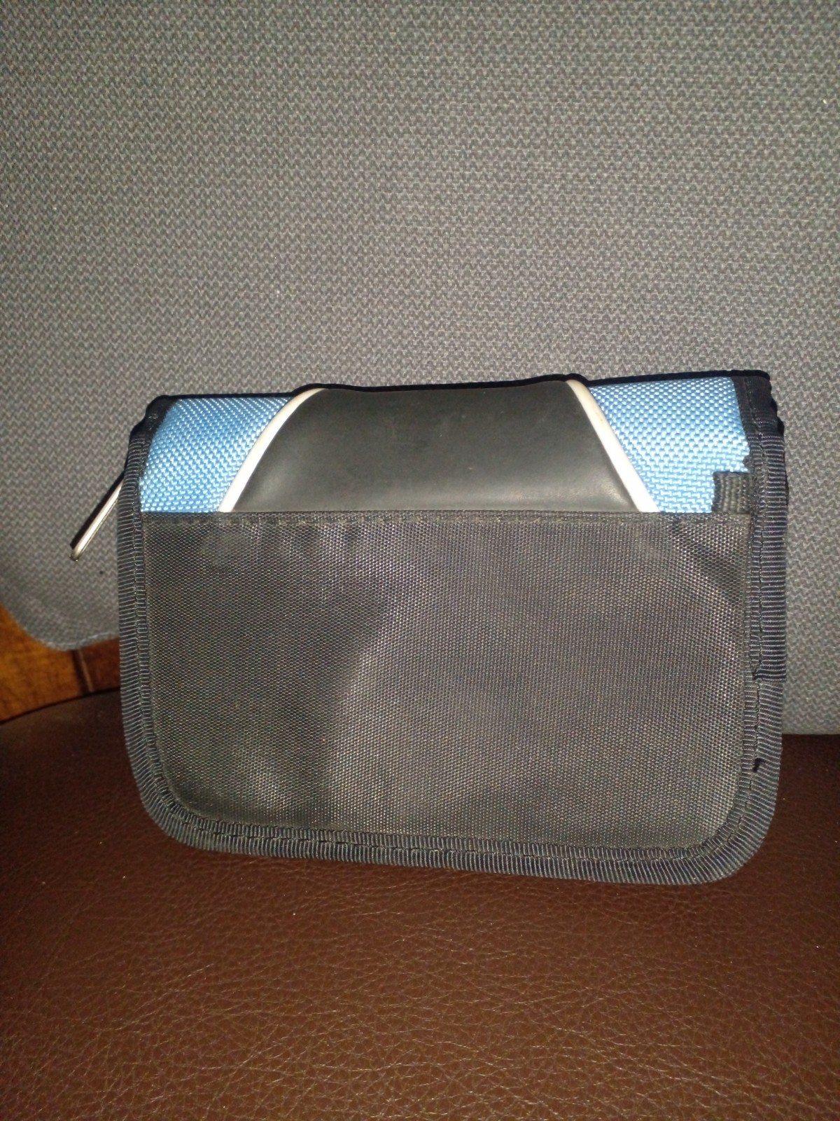 Nintendo ds lite black and light blue carrying case *USA Seller