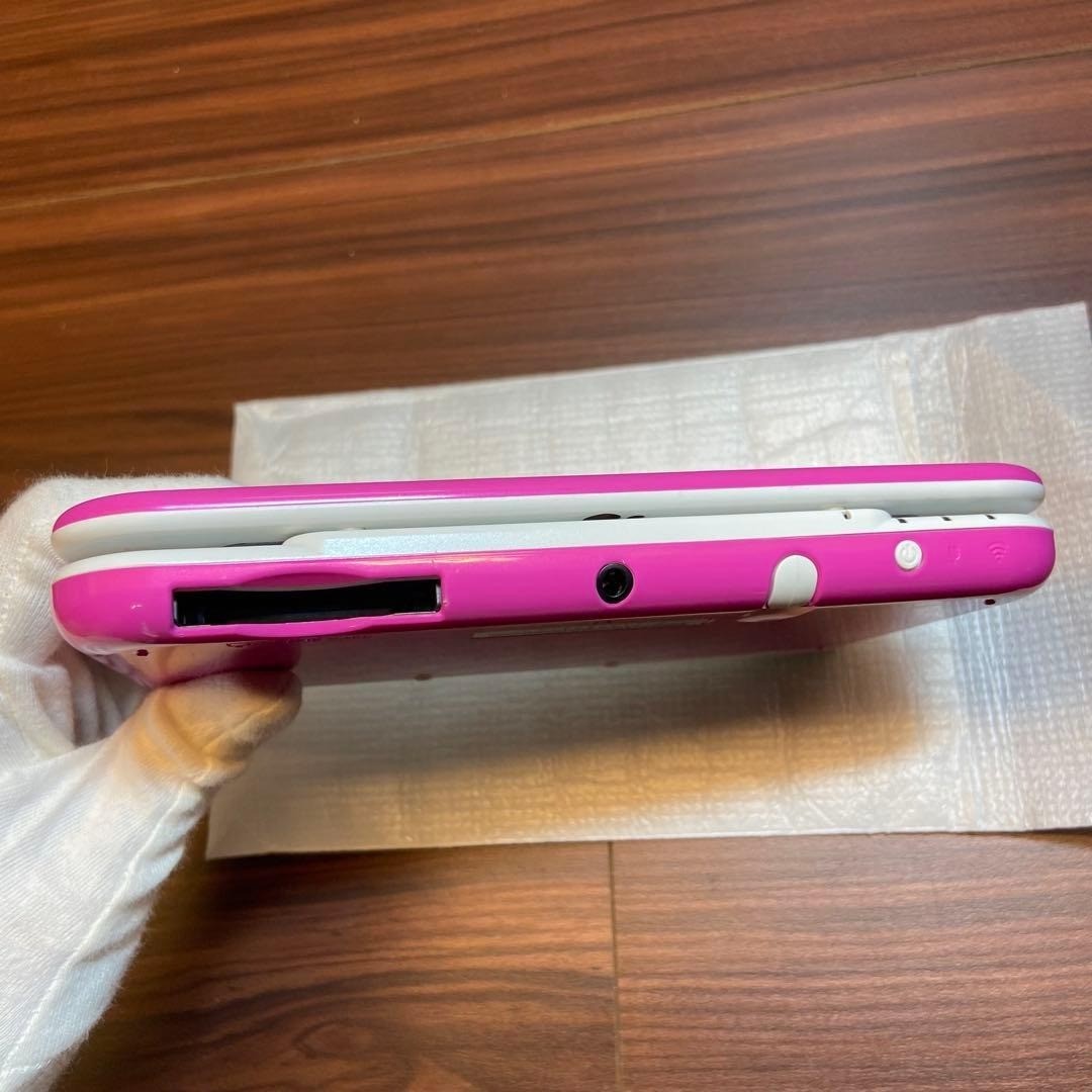 New 3DSLL body pink x white 4689 From Japan