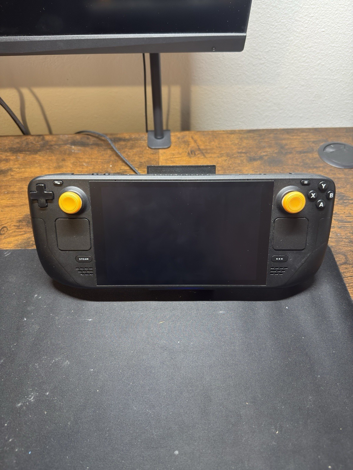 Valve Steam Deck Black Handheld Console For Parts