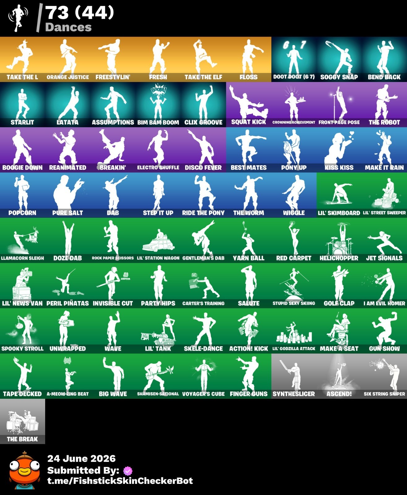🔥78 Set: Sparkle Specialist, The Reaper, Blue Squire, Floss, Fresh, Trailblazer