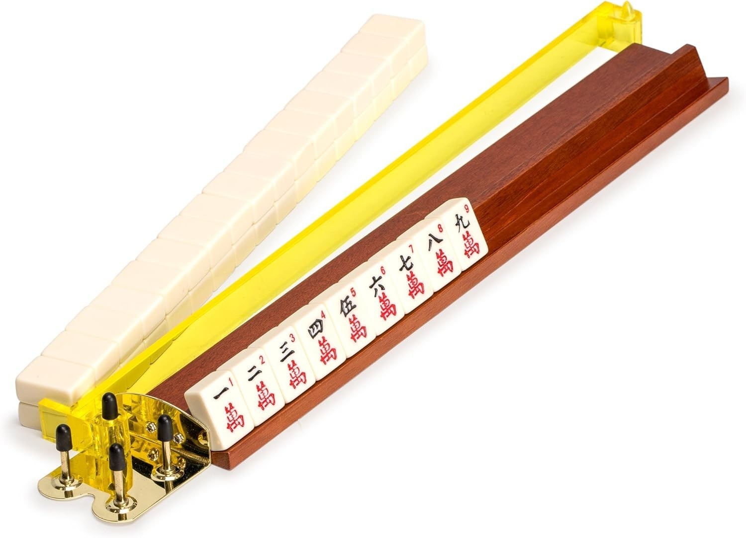 American Mahjong Tile Pushers Set of 4 Multi-Color Acrylic, 18-Inch