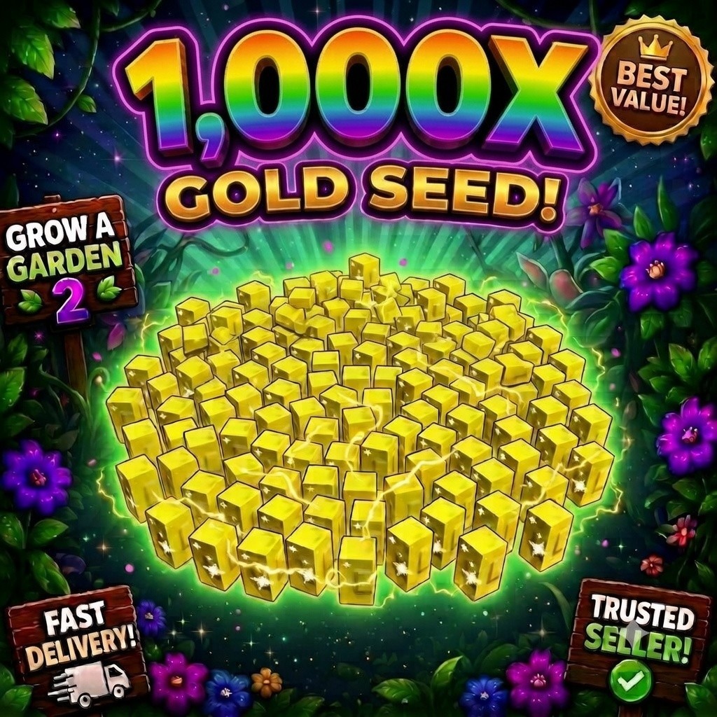 GAG2/Grow A Garden 2 |CHEAP GOLD SEED – DIGITAL DELIVERY | ROBLOX