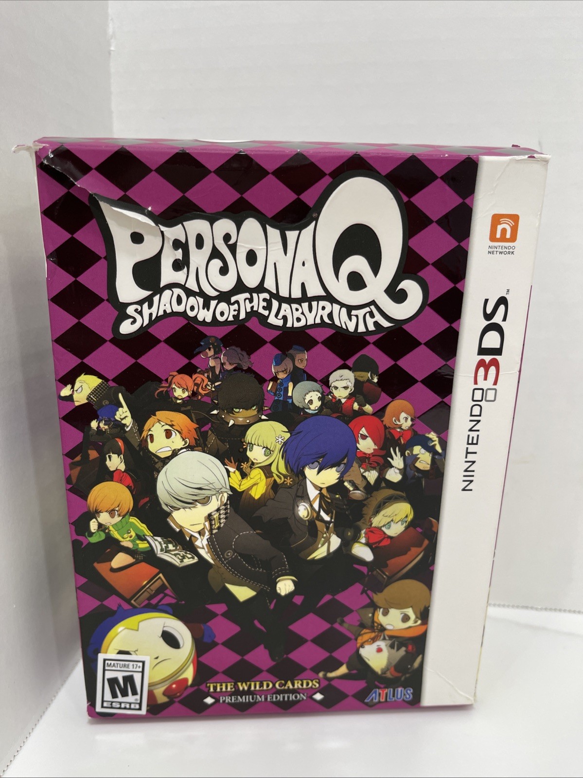 Persona Q Shadow of the Labyrinth Wild Cards Premium Edition 3DS Art Book Cards