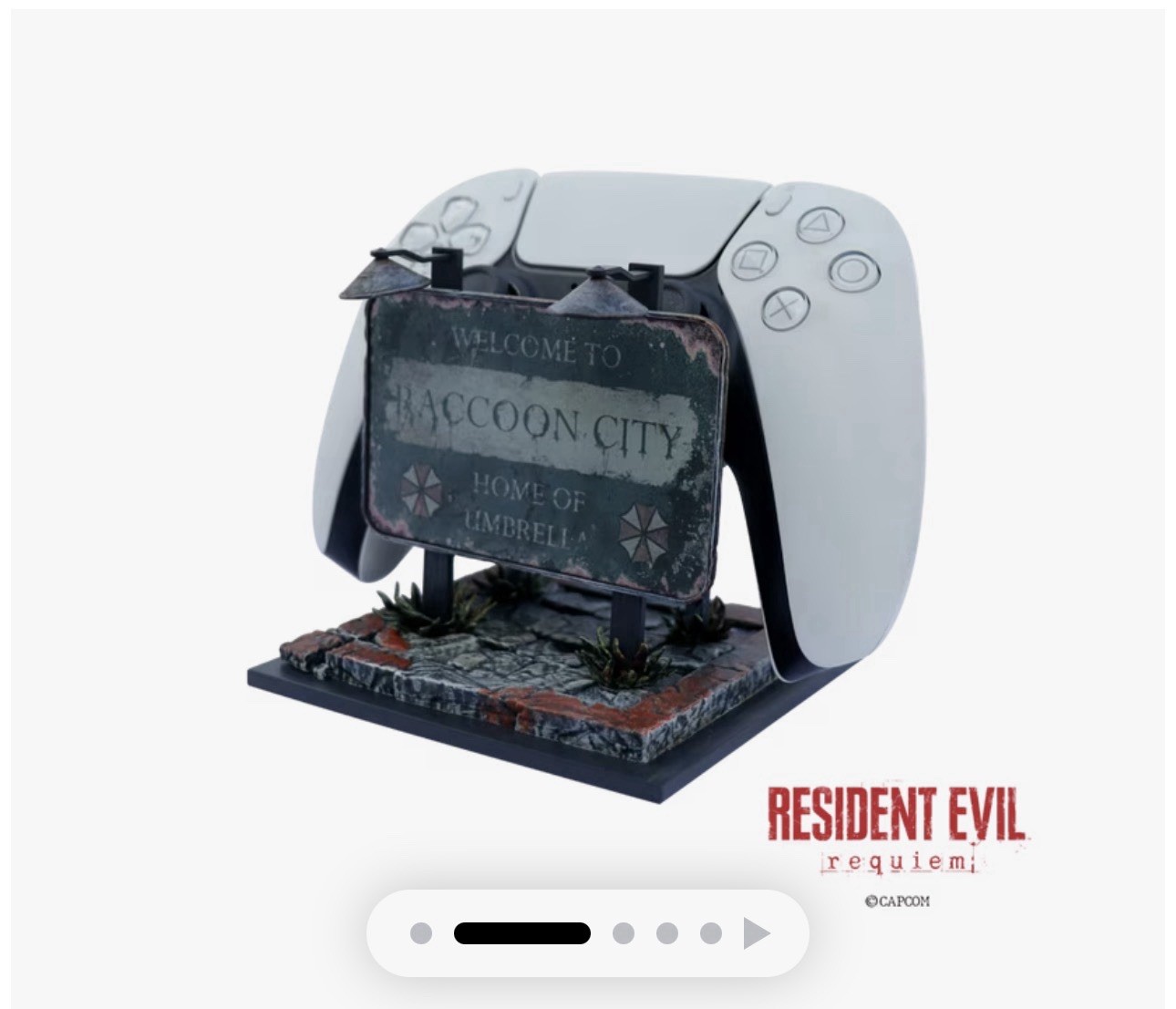Resident Evil Requiem Universal Controller Holder GameStop Exclusive