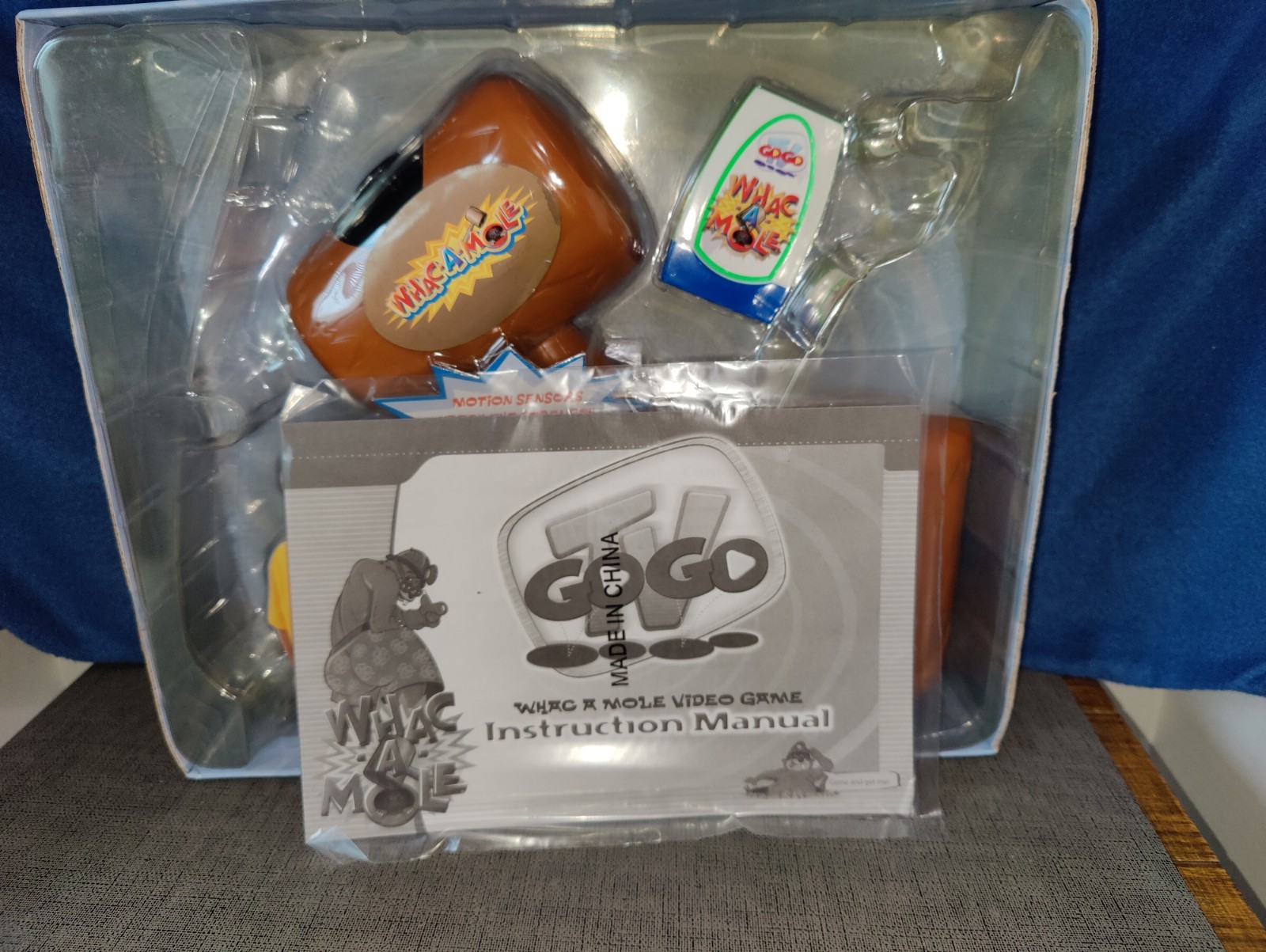 WHAC-A-MOLE GAME FOR VIDEO VISION 2005 NEW Open Box