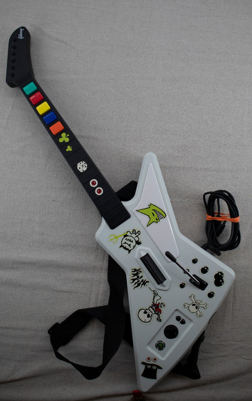 Guitar Hero Xbox 360 X-Plorer Xplorer Wired Controller 95055 RedOctane TESTED