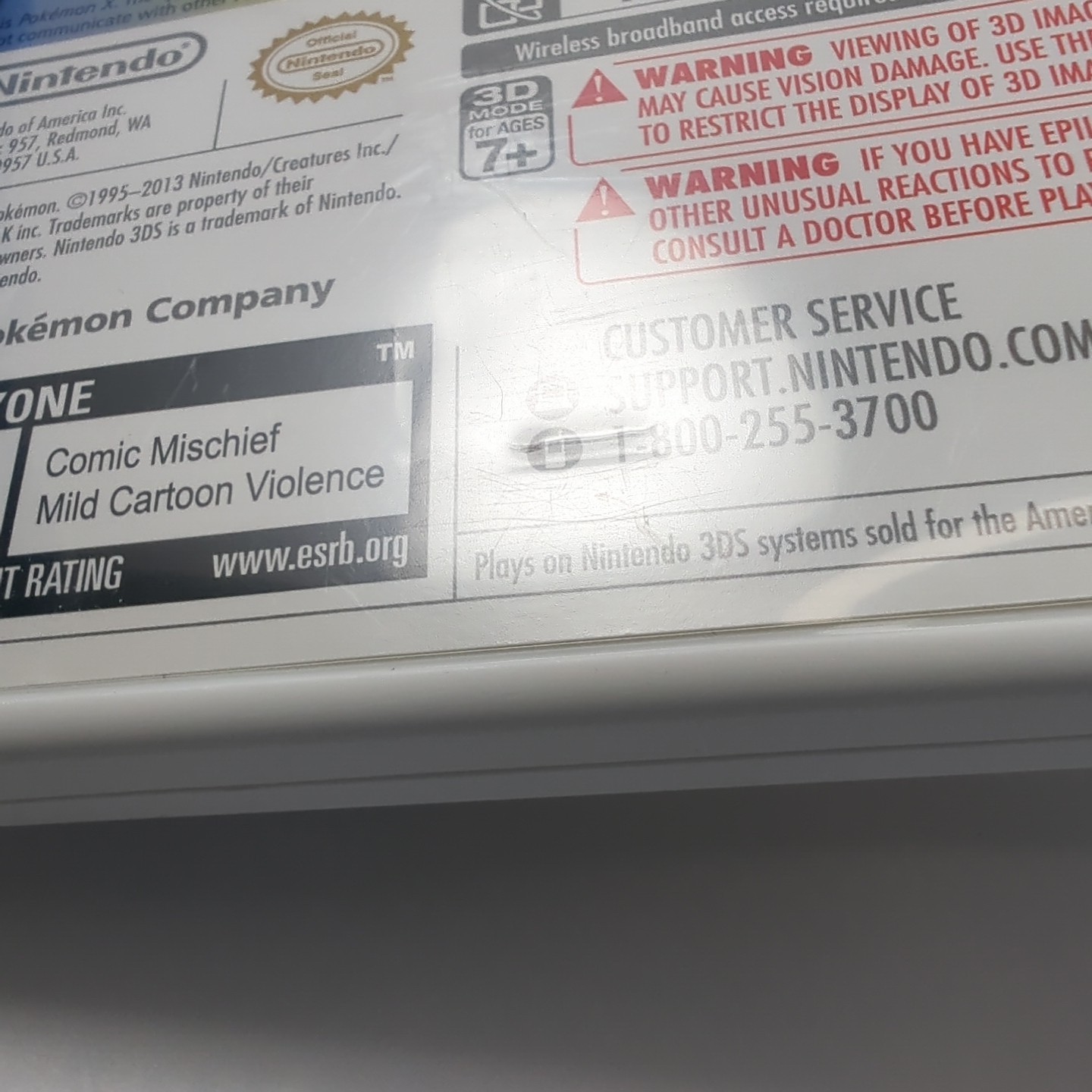 Pokemon X (Nintendo 3DS, 2013) CIB USA Version – TESTED & WORKING!