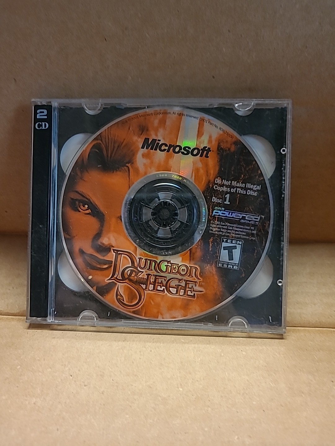 Dungeon Siege (PC, 2002) No Manual