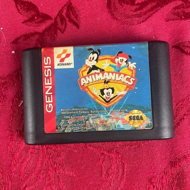 ANIMANIACS (Genesis) SEGA, Konami, General Audiences