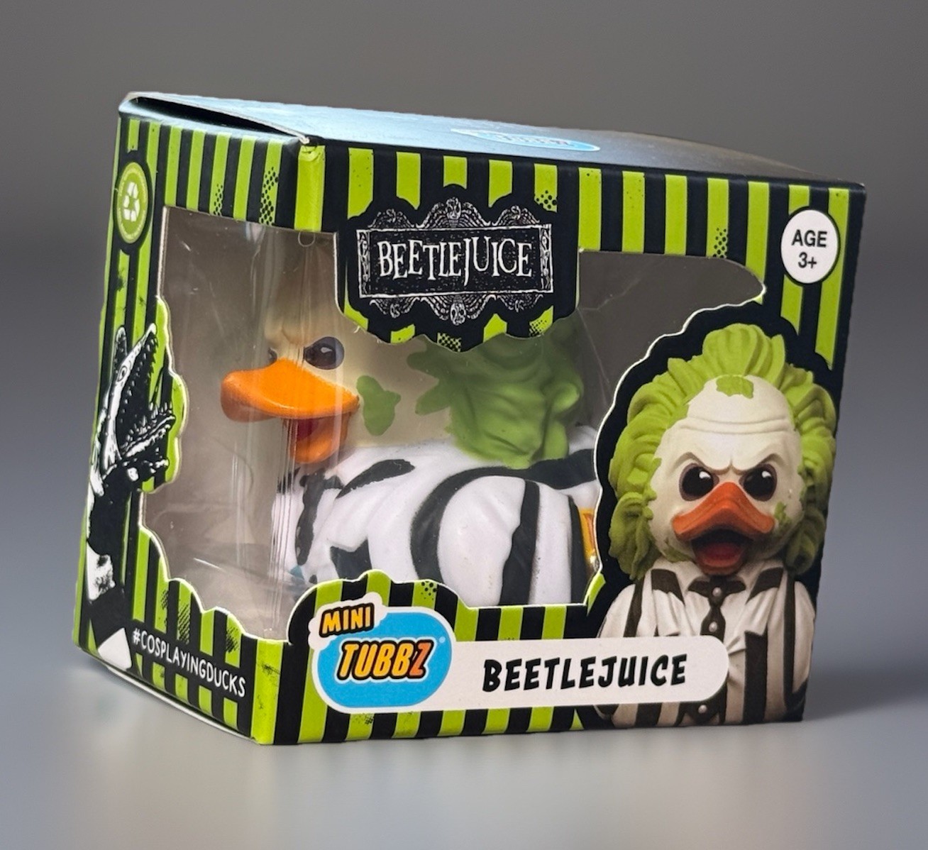Beetlejuice Mini Tubbz Cosplay Horror Mini Rubber Duck Edition NIB!