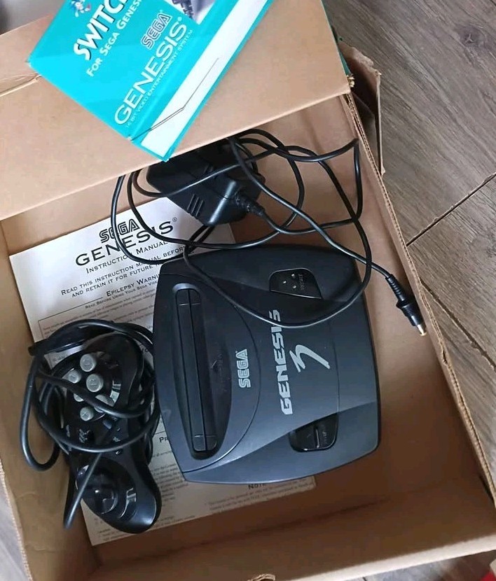 Sega Genesis in original box