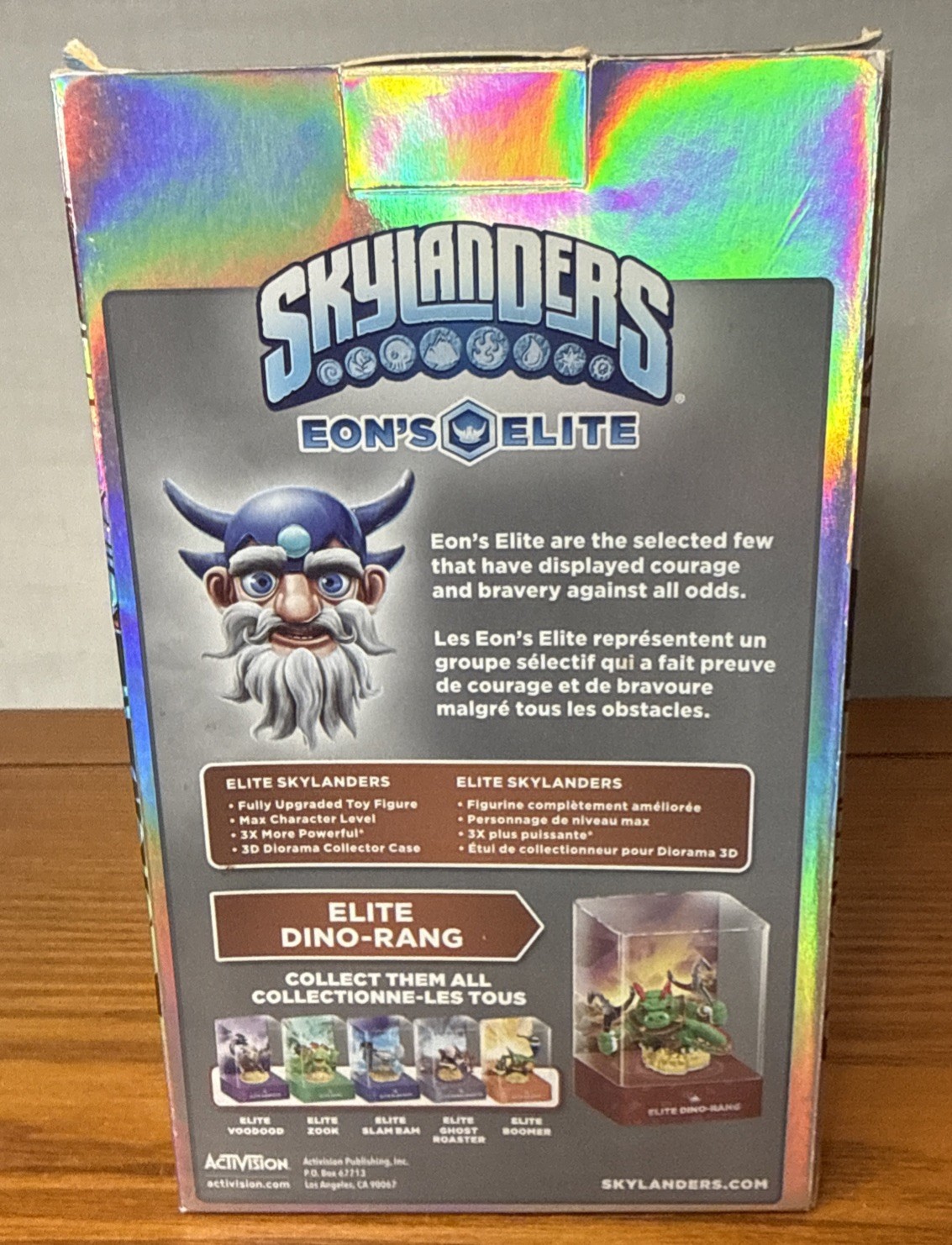 Skylanders – Eon’s Elite – Elite Dino-Rang Figure – Unopened – New In Box