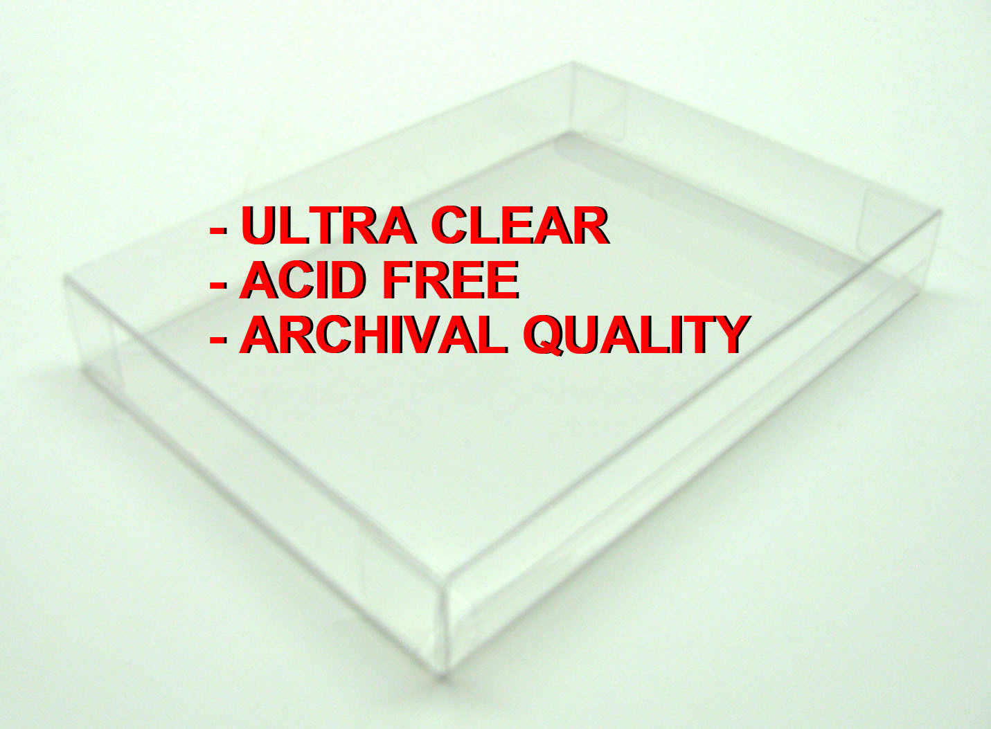 50x MAGNAVOX ODYSSEY 2 CIB GAME – CLEAR PLASTIC PROTECTIVE BOX PROTECTOR SLEEVE