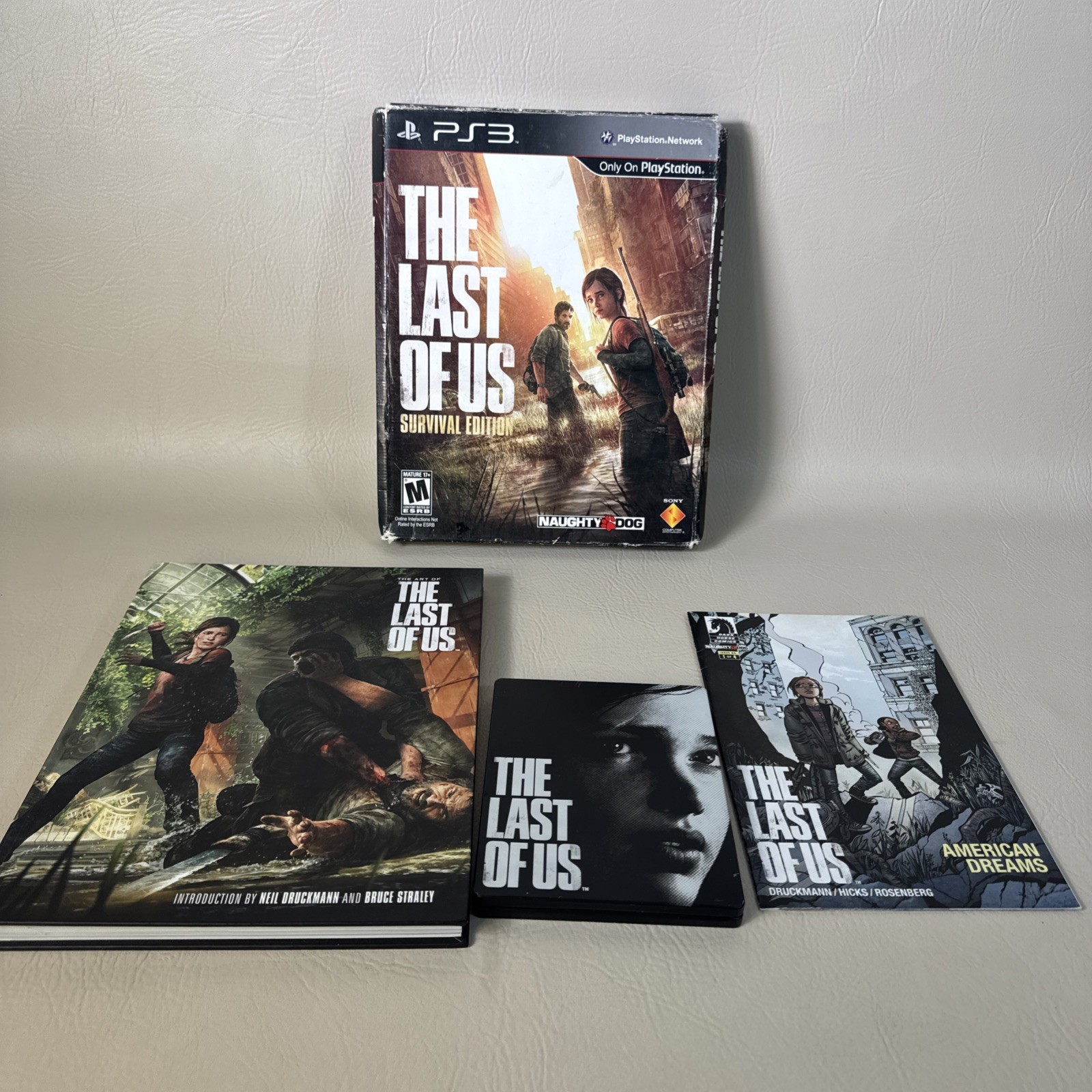 PlayStation Network The Last Of Us Survival Edition Naughty Dog