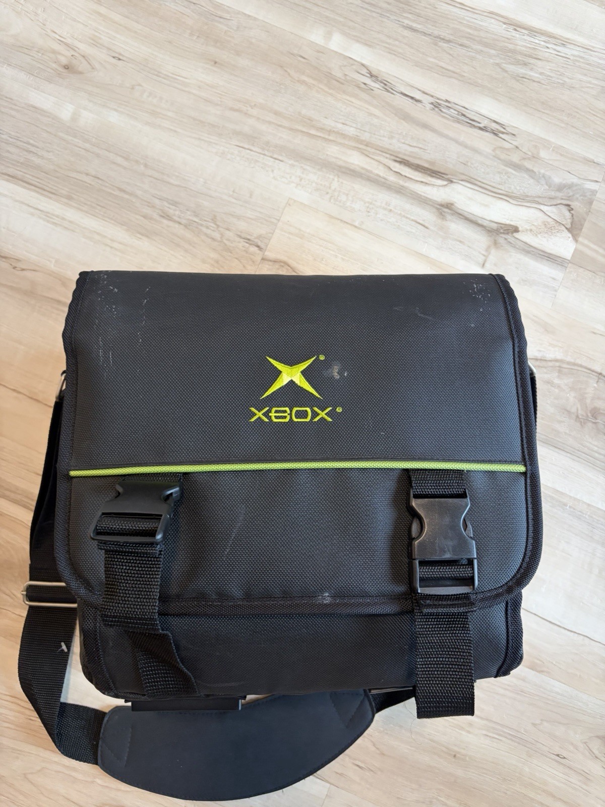 Original Xbox Official Console Carrying Storage Case Travel Messenger Bag