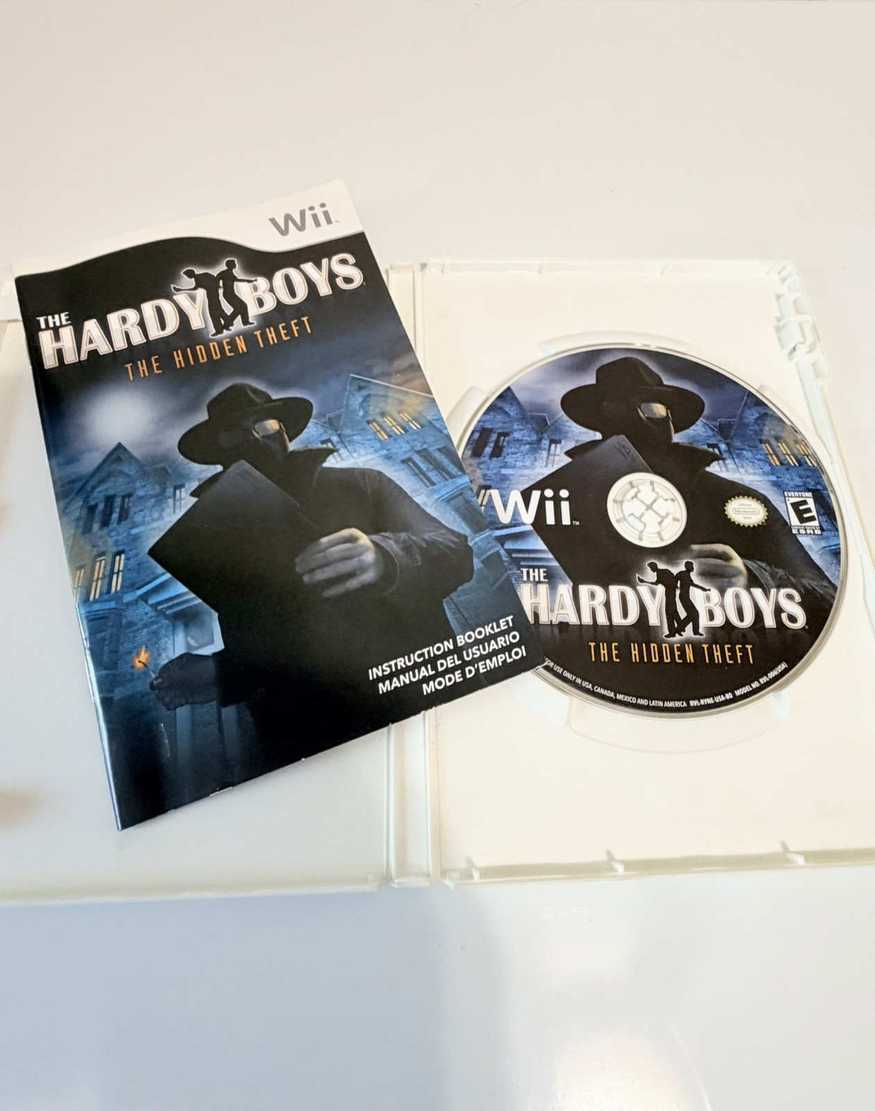 The Hardy Boys: The Hidden Theft (Nintendo Wii, 2009) Complete Tested Working