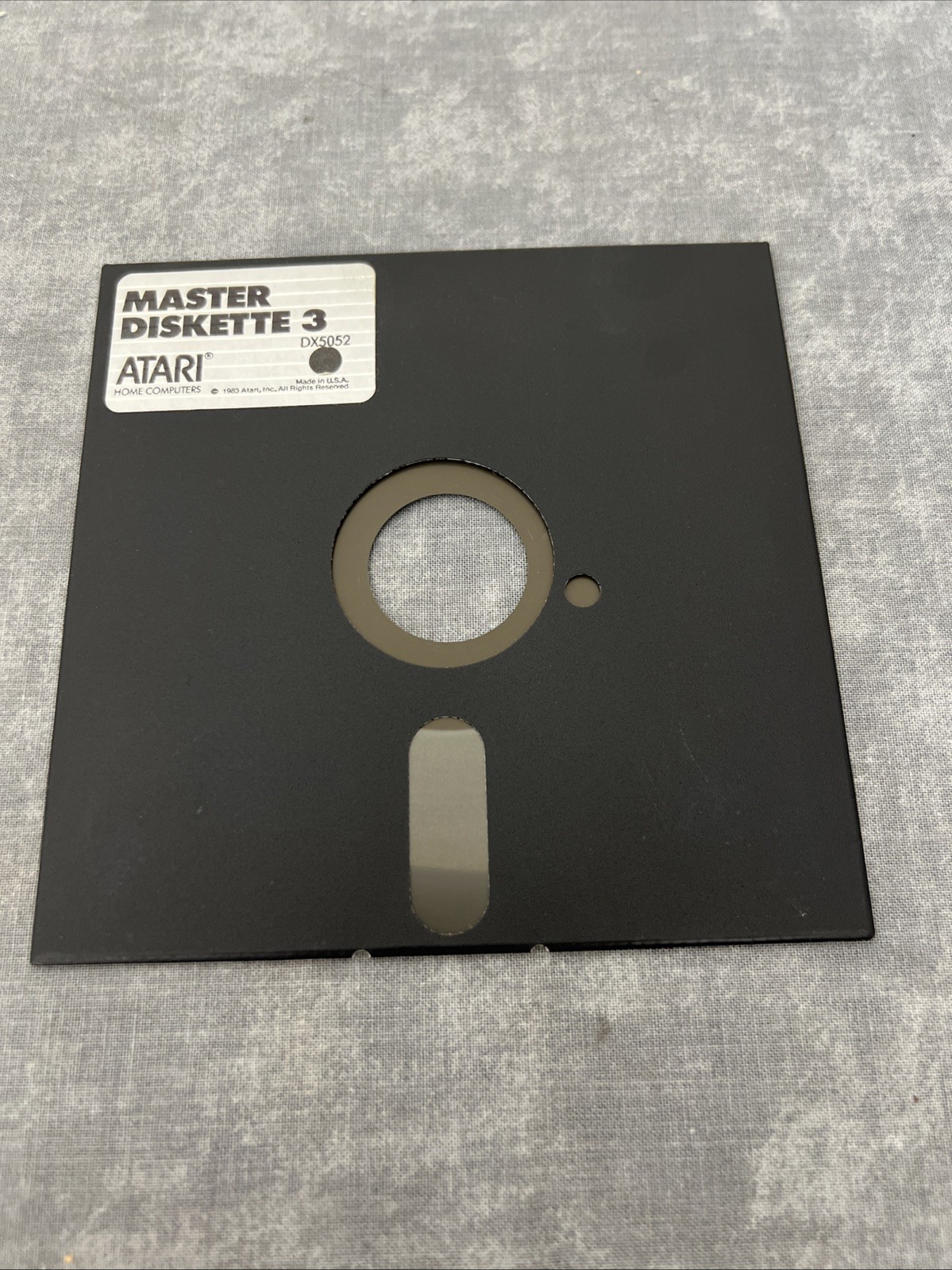 1983 Atari Disk Operating System DX 5052 Master Diskette 3