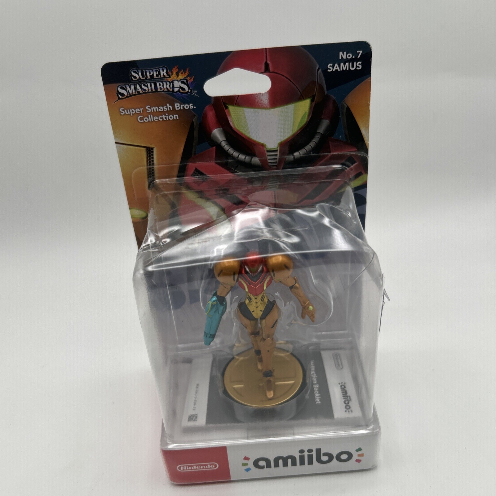 Amiibo – SEALED Samus Figure (Super Smash Bros) Damaged Box