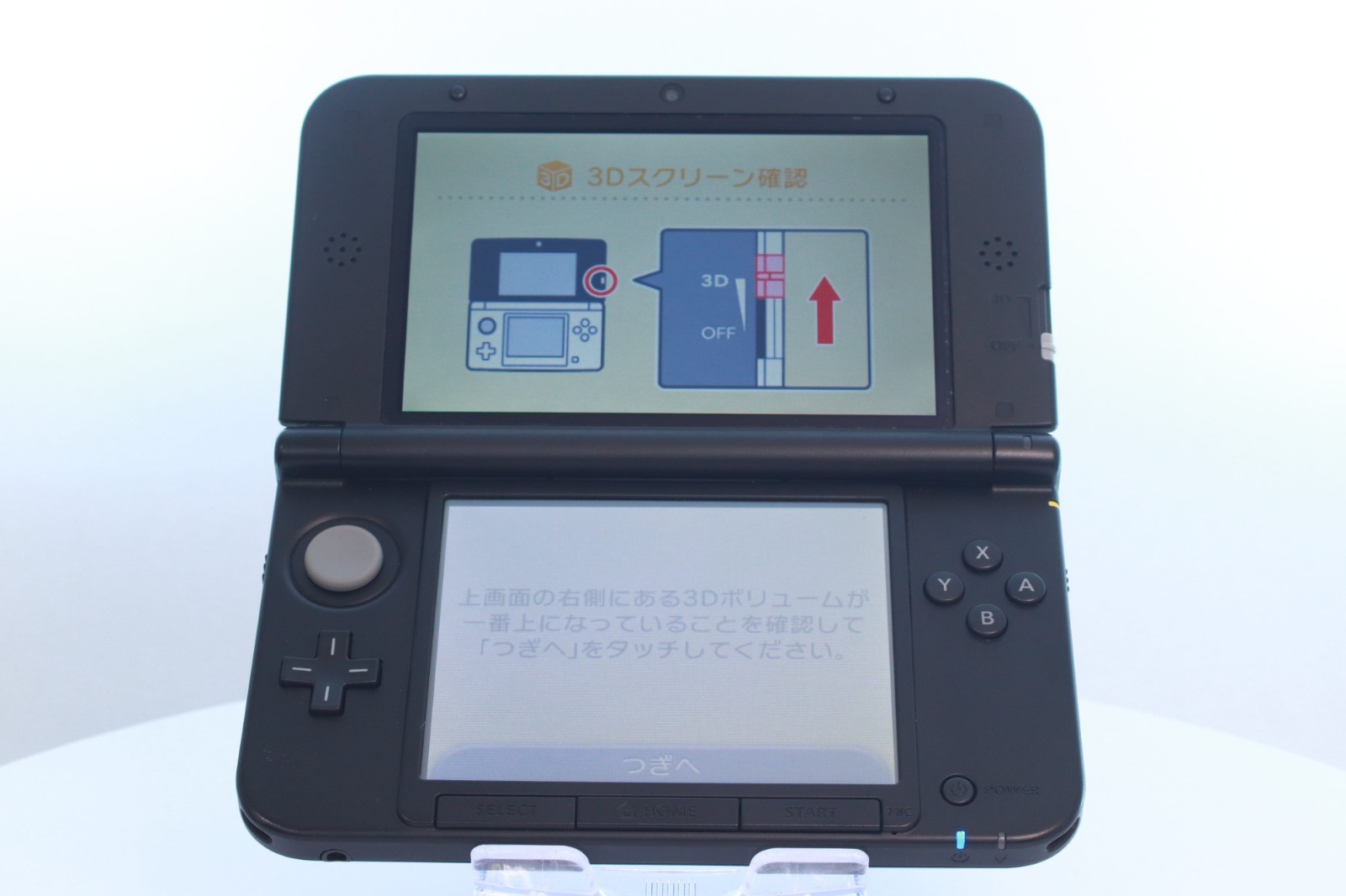 JP Game Nintendo 3DS LL XL Blue Black [Rank :A] Region-locked