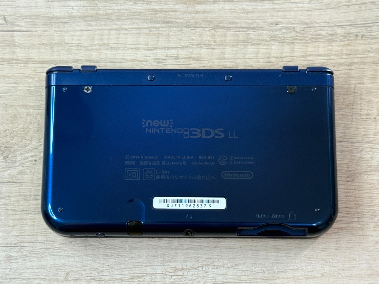 RANK B+ Dual IPS Nintendo New 3DS XL Metallic Blue Console Japan ver Tested D475