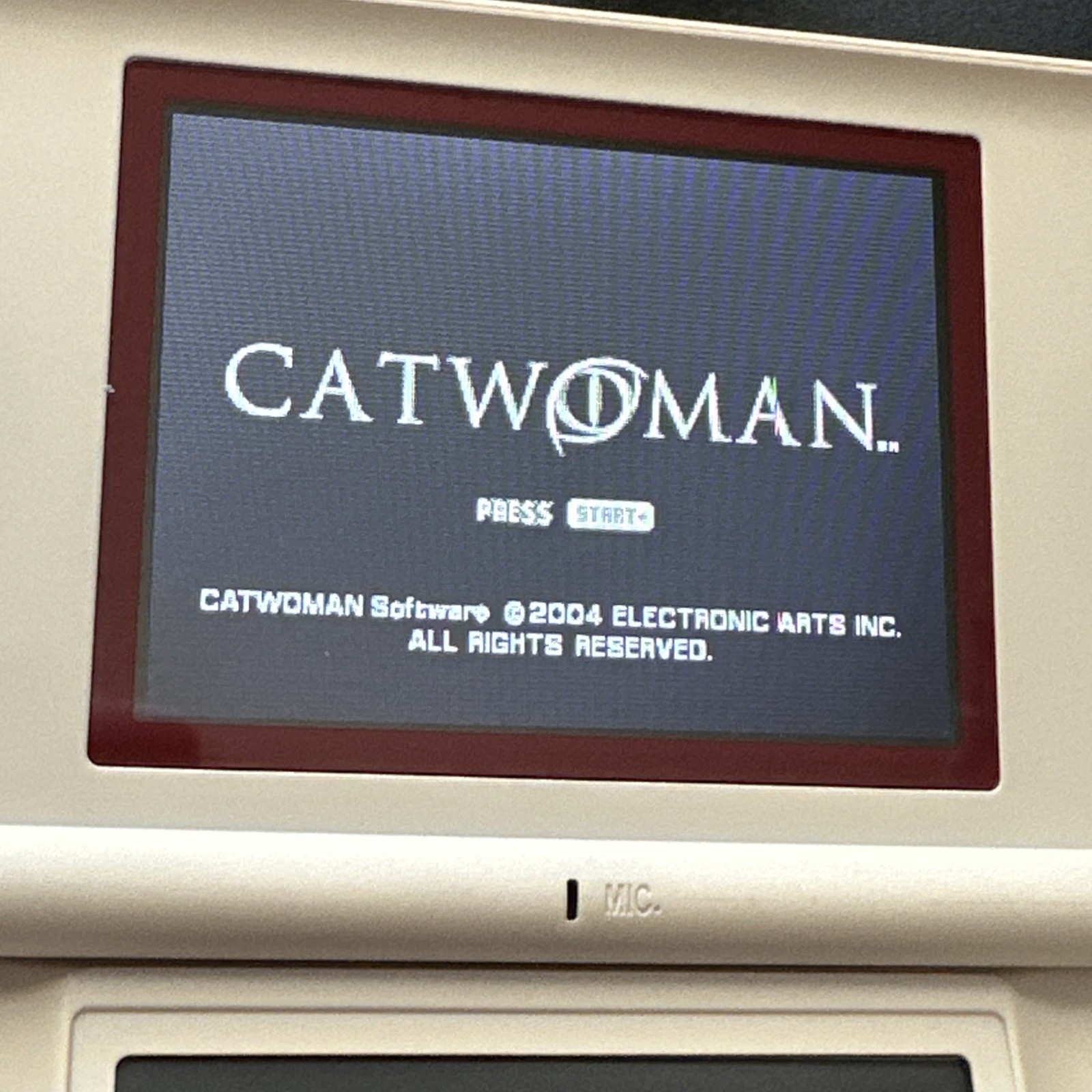 Catwoman DC Comics Nintendo Game Boy Advance 2004 GBA Cartridge Tested Working