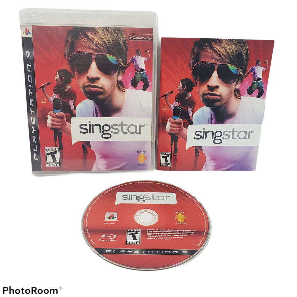 Everybody Dance and Singstar (Sony PlayStation 3, 2011) Lot Of 2
