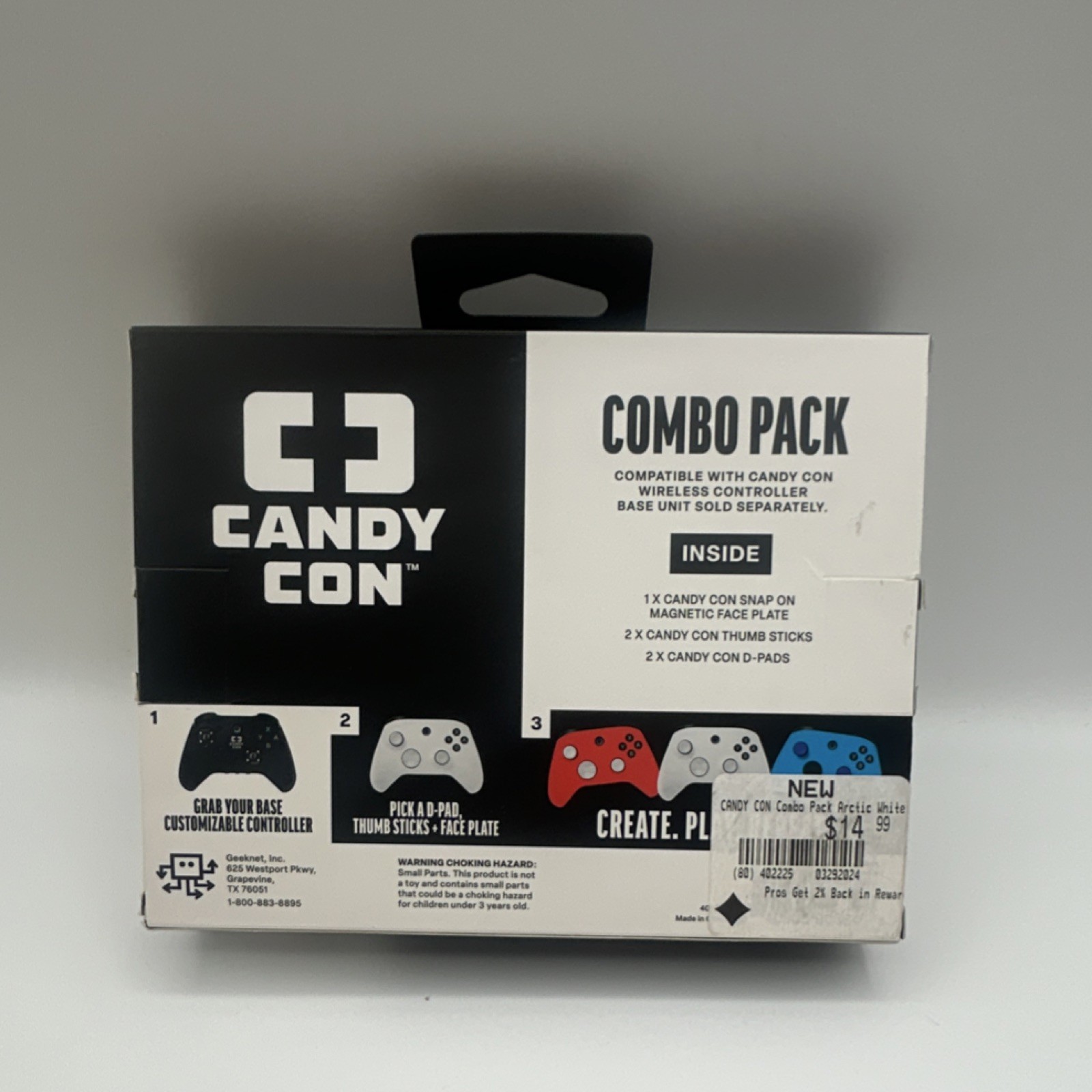Candy Con Magnetic Faceplate Combo Pack White Purple Blue Red Teal Orange lot 7