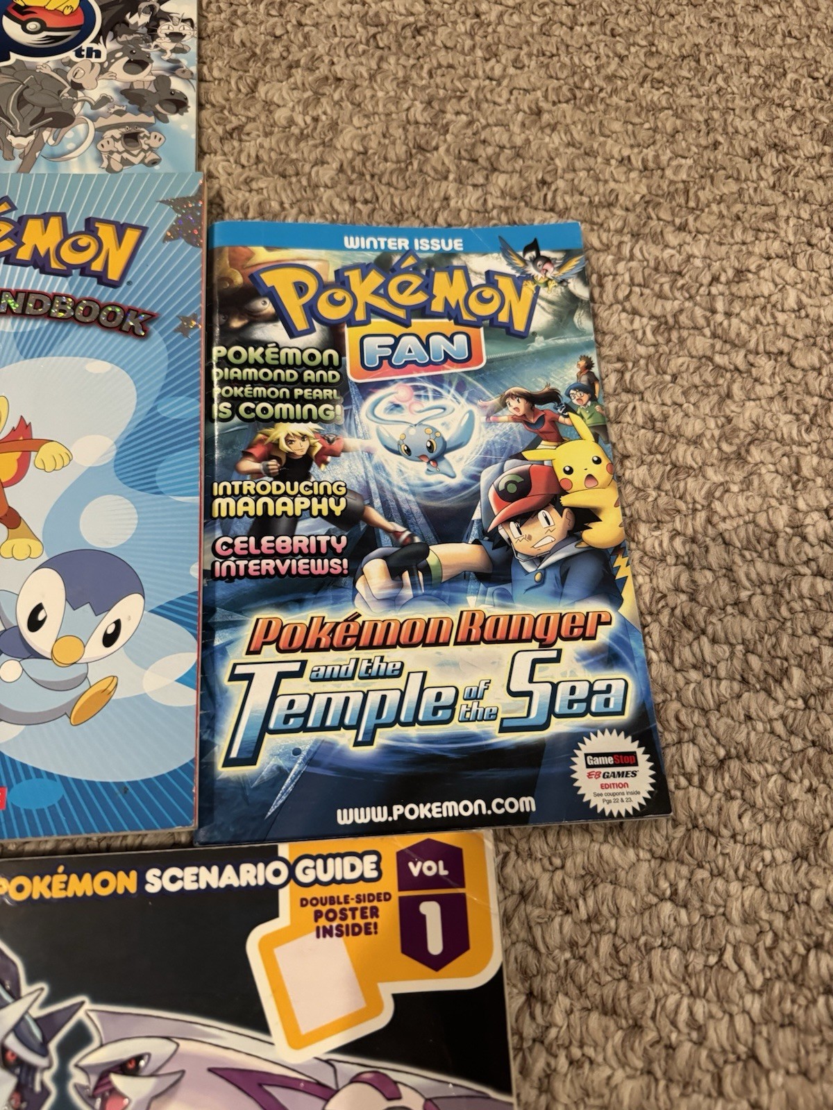 Lot of Pokemon Collectibles Strategy Guides and Game Guides With Extras