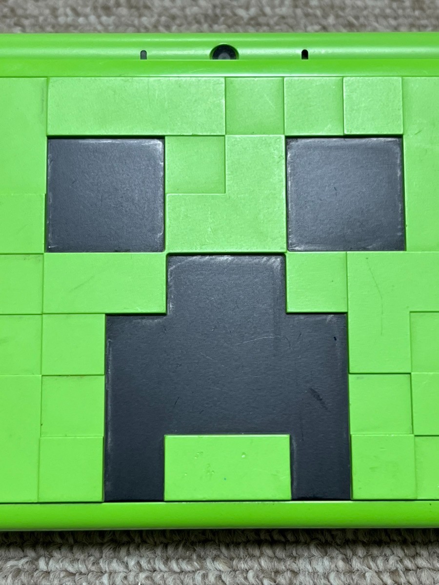 New Nintendo 2DS XL LL Minecraft Creeper Edition Console region Japanese B955