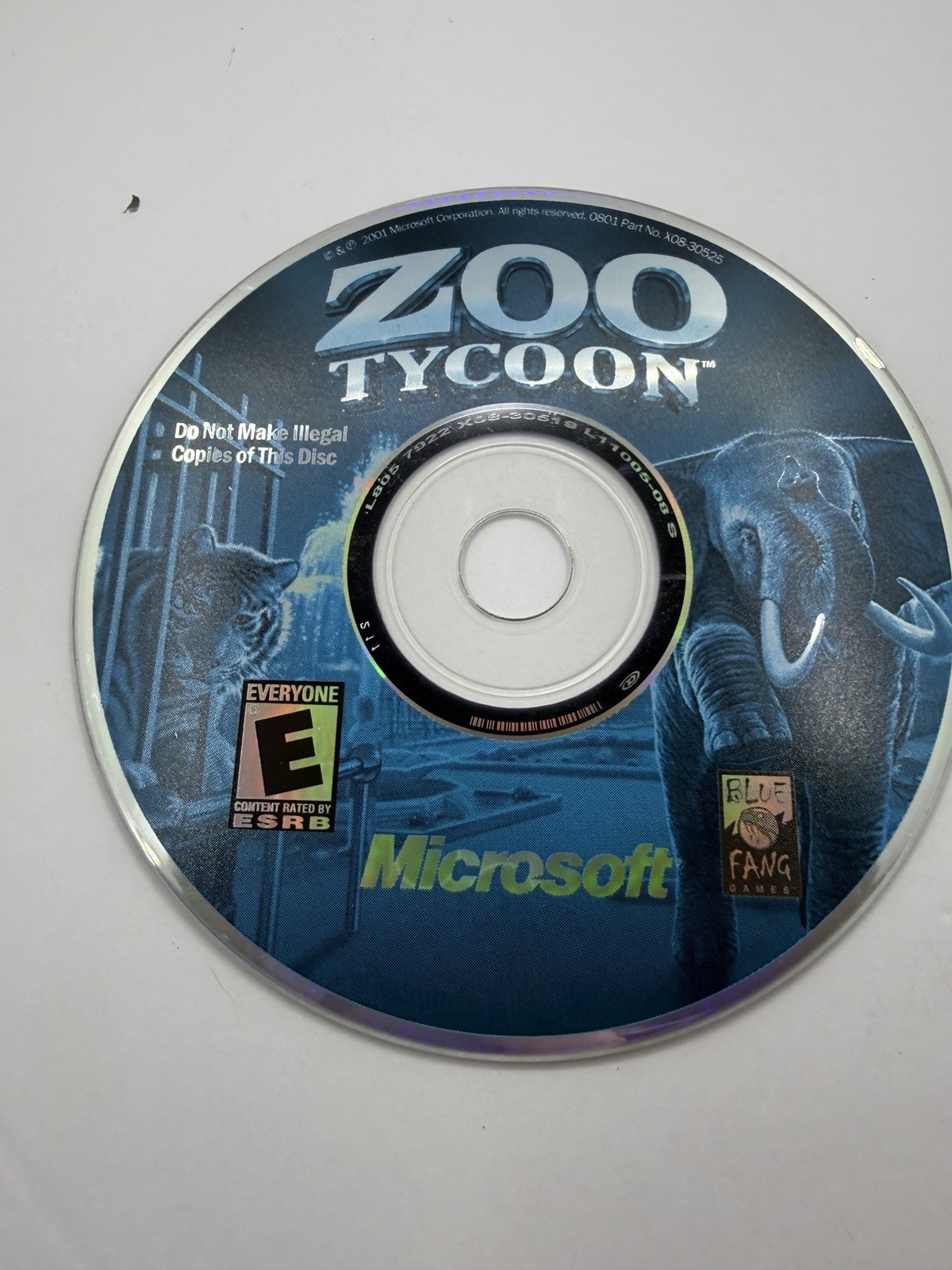 Microsoft Zoo Tycoon PC Game – Used – Good Condition