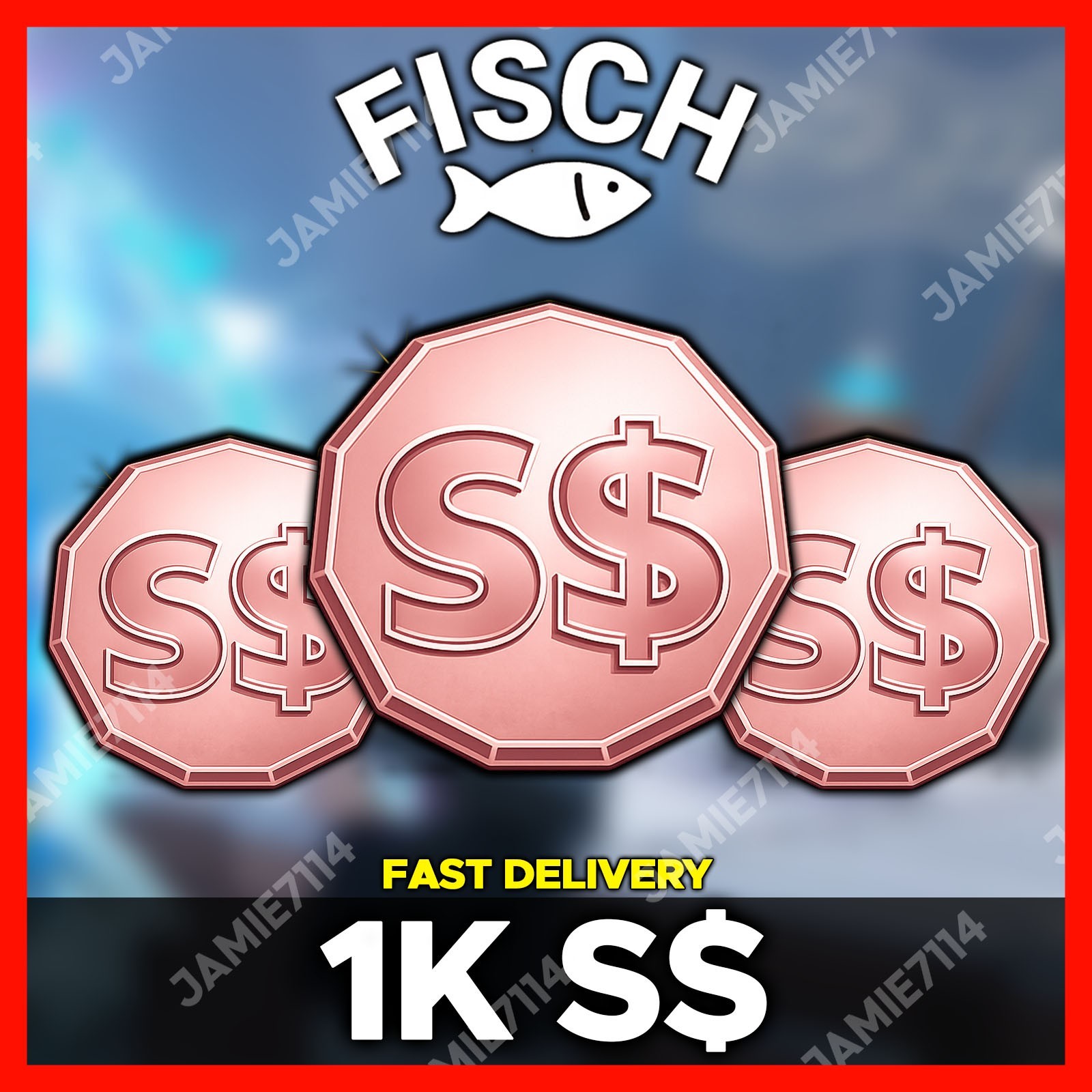 FISCH 🐟1K S$ Shady Coins‼️CHEAP & FAST SERVICE ‼️