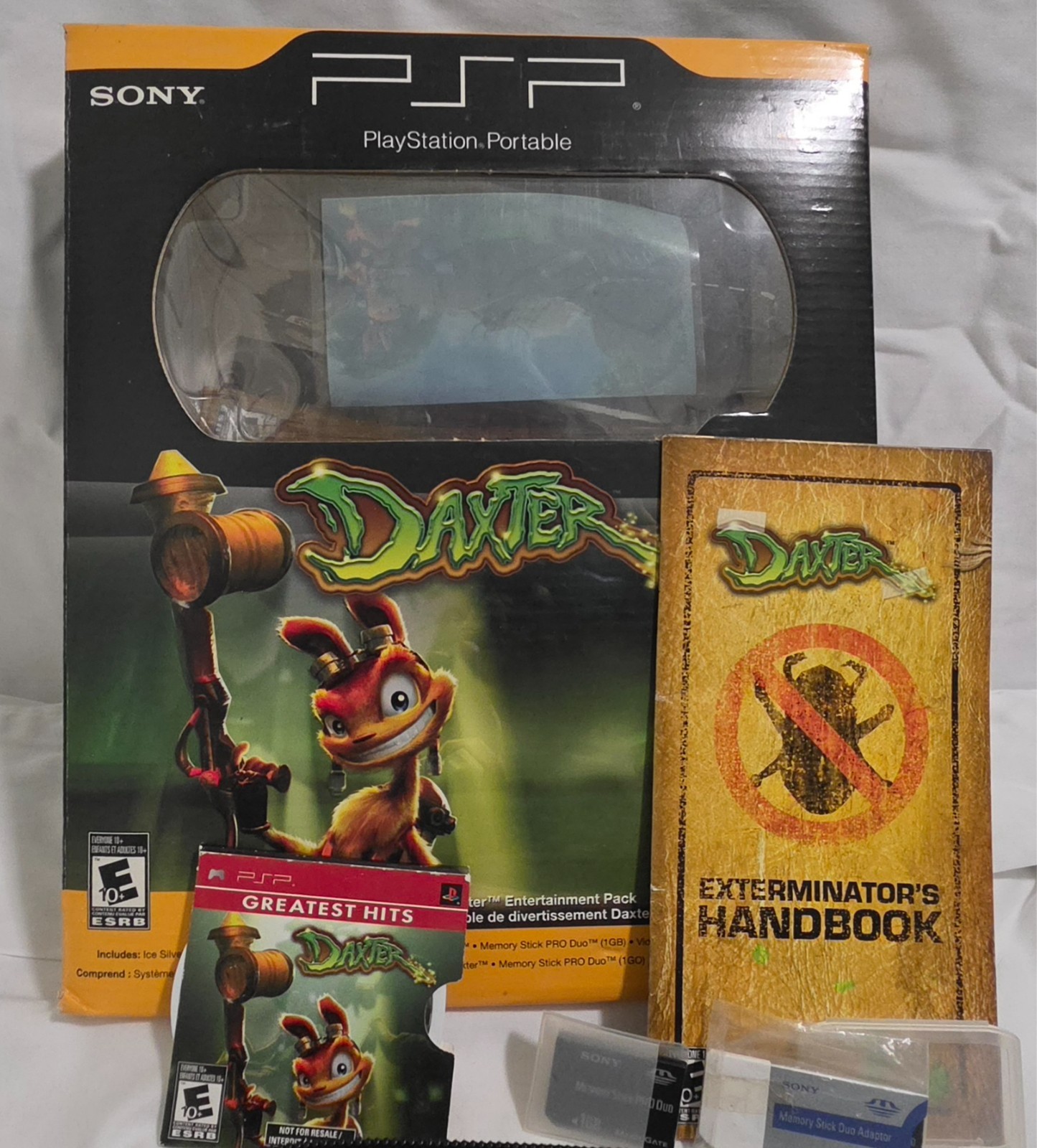 Sony PSP Limited Silver Daxter Edition