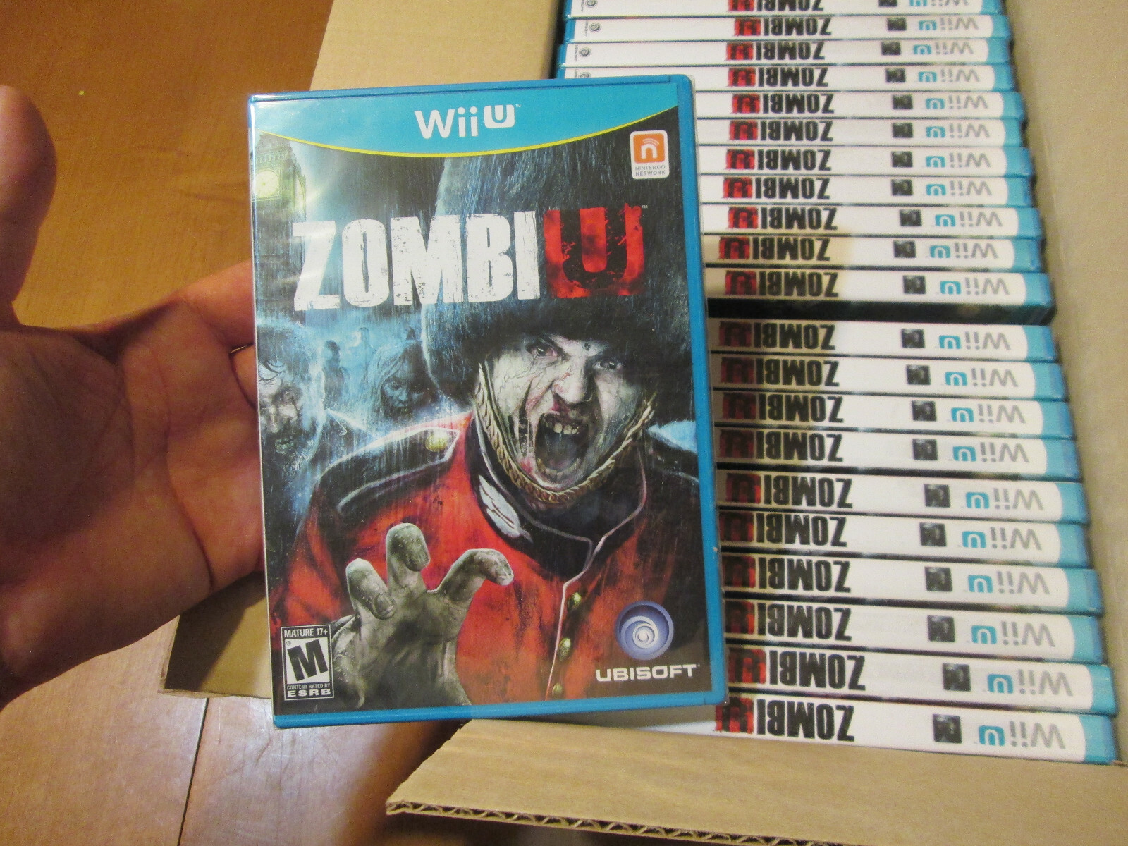ZombiU NINTENDO WII U NEW FACTORY SEALED US EDITION UBISOFT ZOMBI U