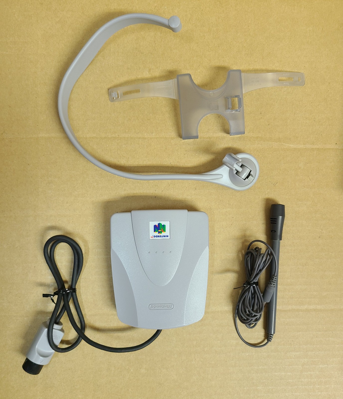 Nintendo64 Densha de Go Controller + Densha de Go! 64 VRS microphone Taito japan