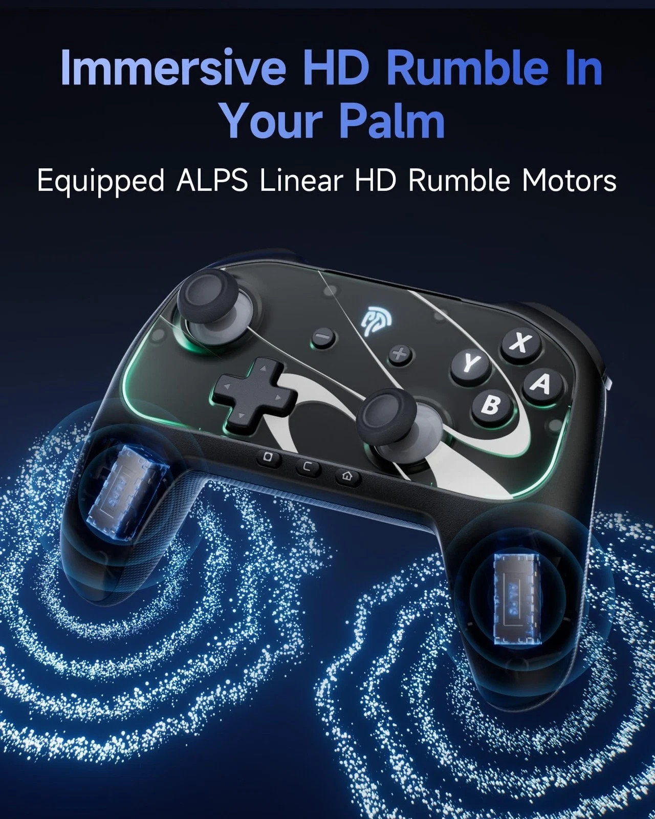 EasySMX S10 Controller for Switch 2/Switch/PC/Android/IOS Black – Brand New