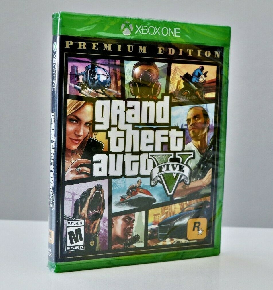 Grand Theft Auto V Premium Edition GTA 5 – Xbox One Xbox Series X (Brand NEW)