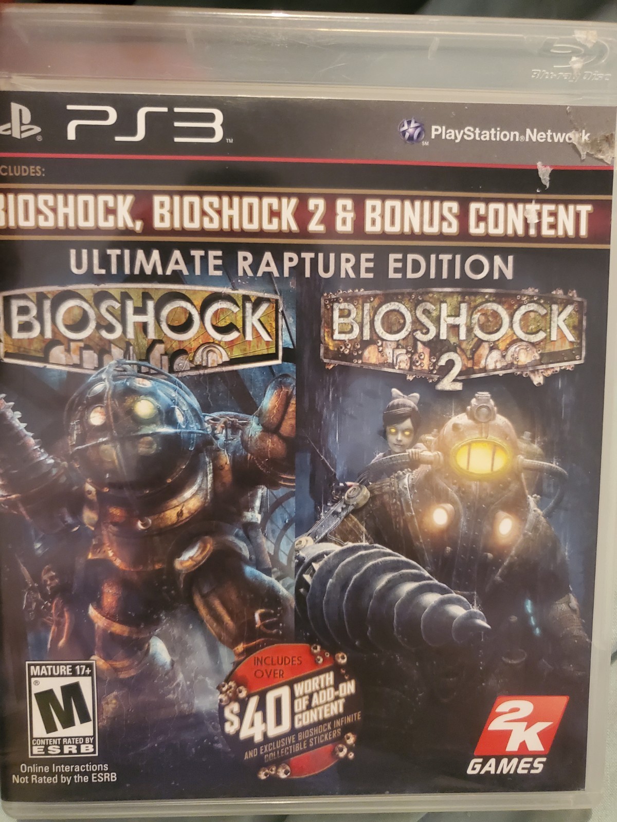 BioShock Ultimate Rapture Edition (Sony PlayStation 3, 2013) CIB – Near Mint