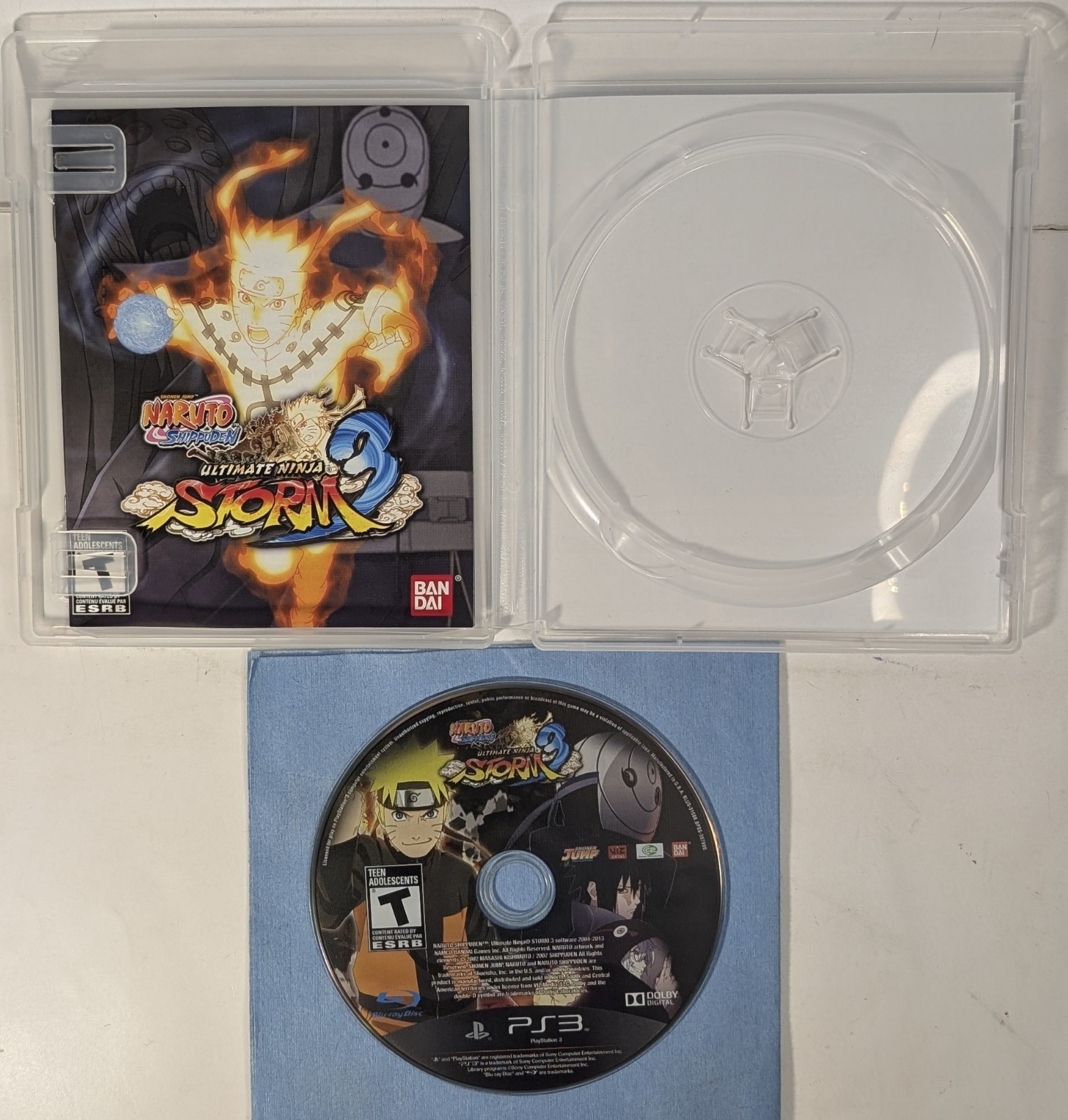 Naruto Shippuden: Ultimate Ninja Storm 3 PlayStation 3 PS3 Cib Tested and Works