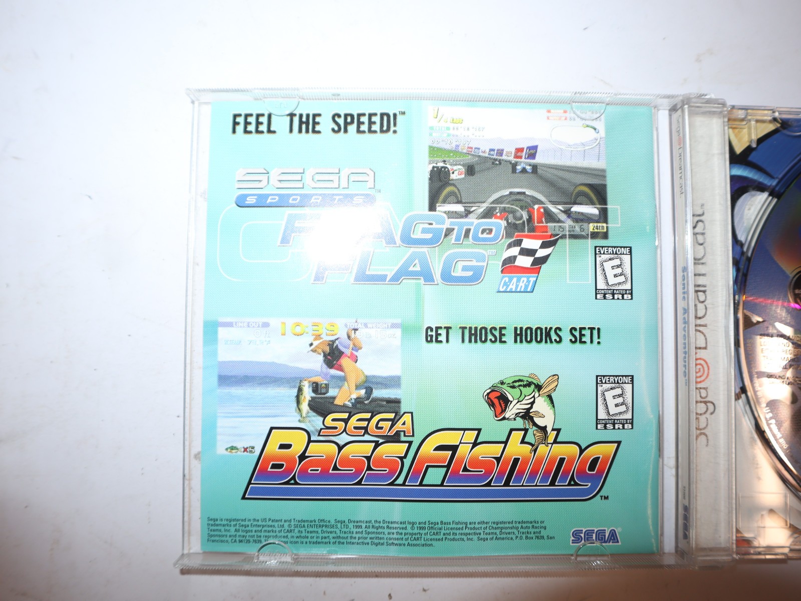 Sonic Adventure (Sega Dreamcast, 1999) CIB