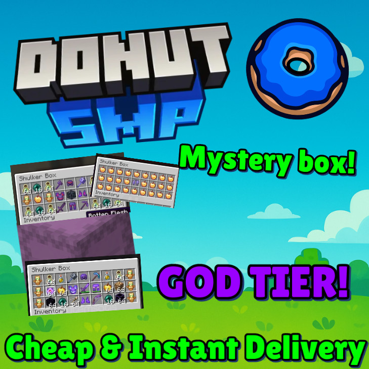 [🟢ONLINE ] 🎁 DonutSMP GOD TIER BOX 💸BEST PRICE | INSTANT DELIVERY | Donut SMP